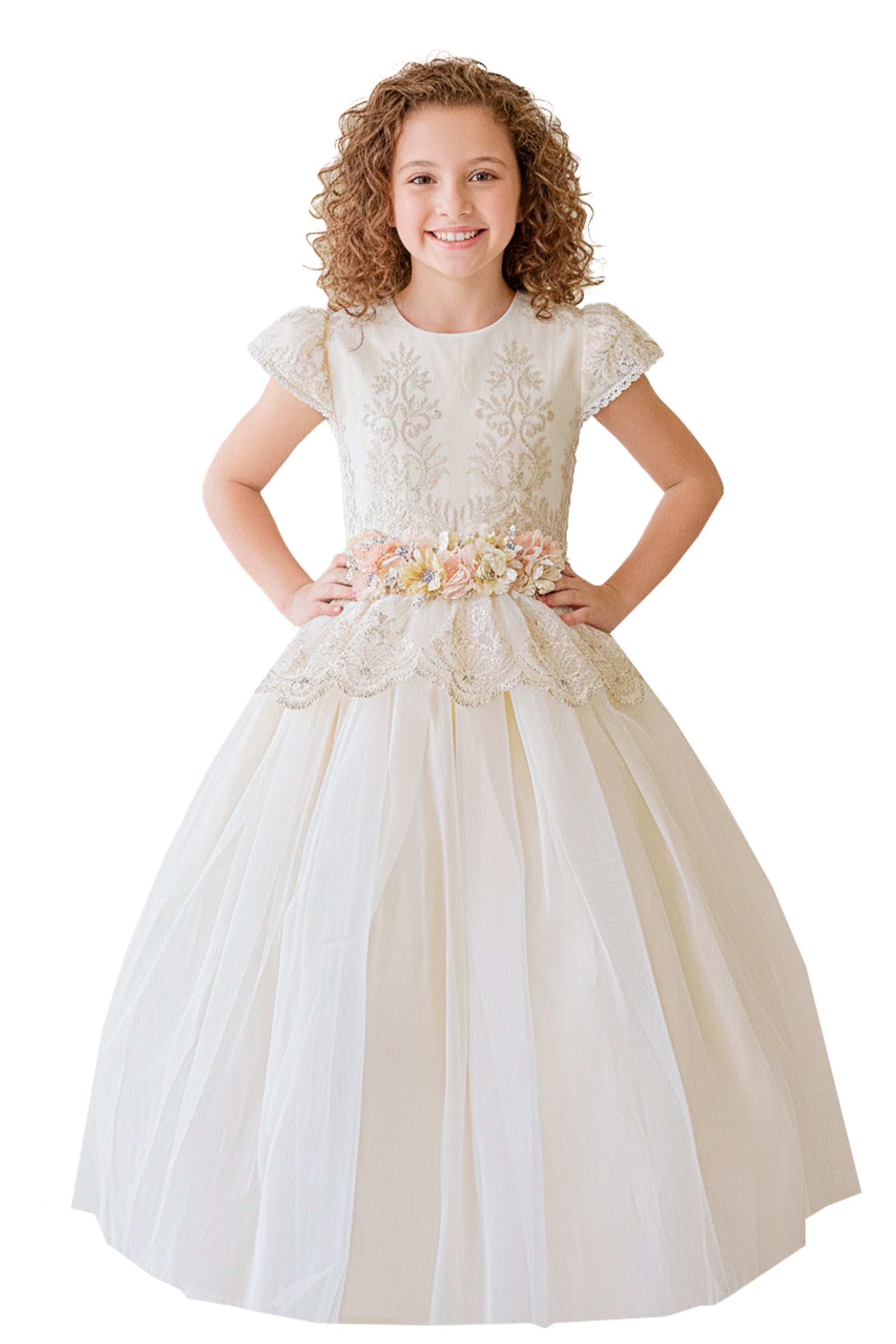 Vestido Primera Comunión Perla