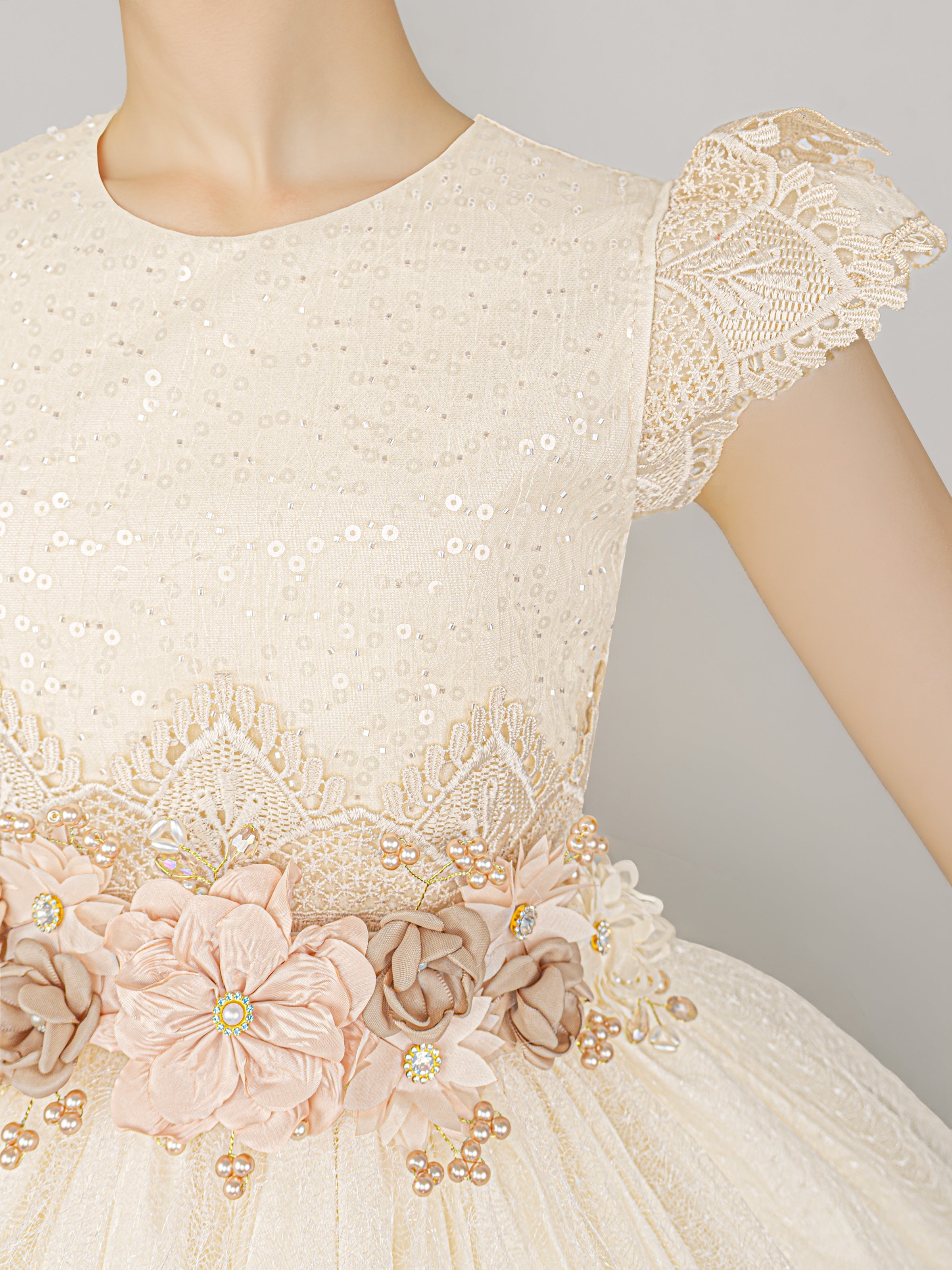 Vestido Primera Comunión Valentina Desmontable