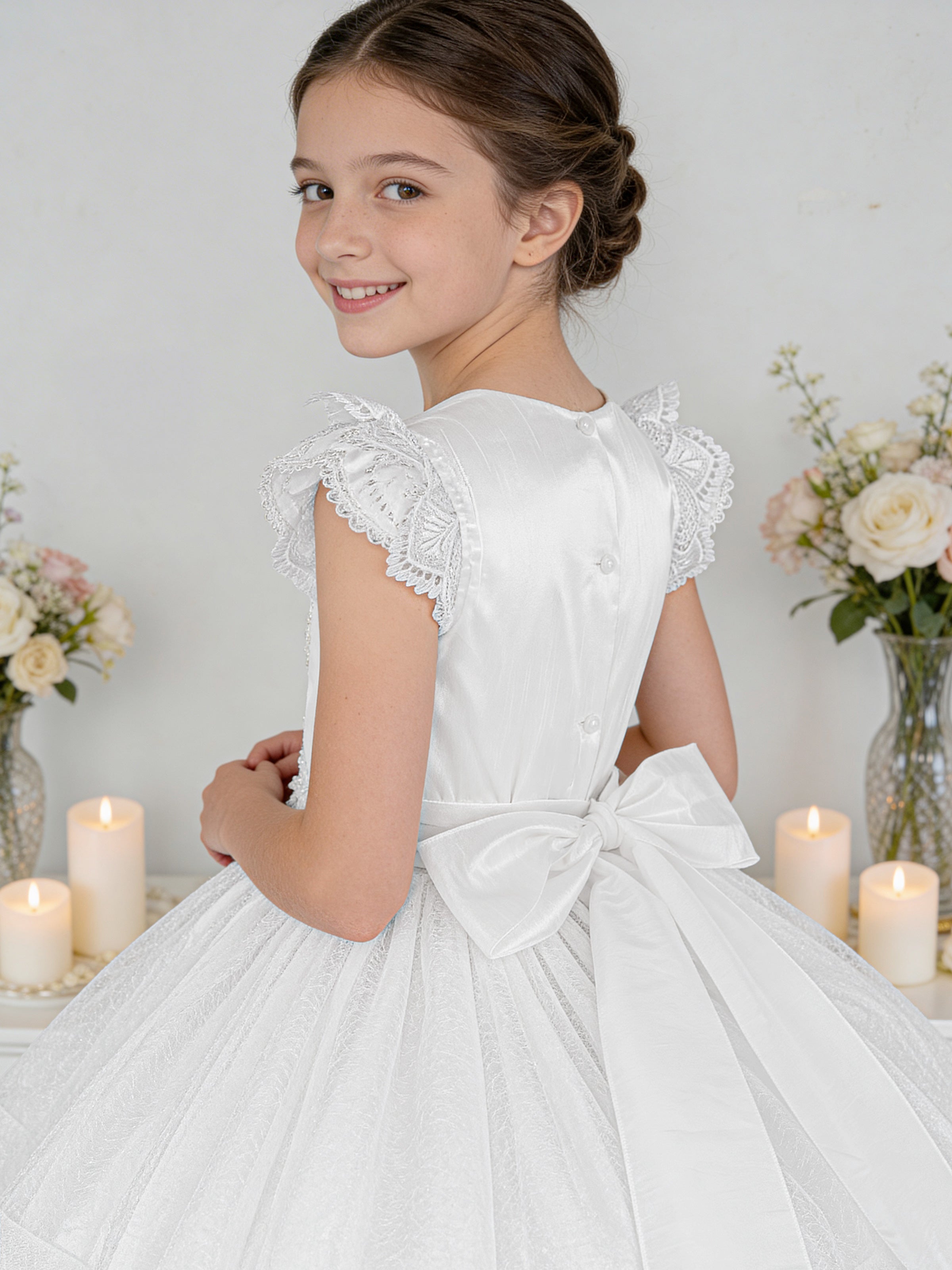 Vestido Primera Comunión Valentina Desmontable