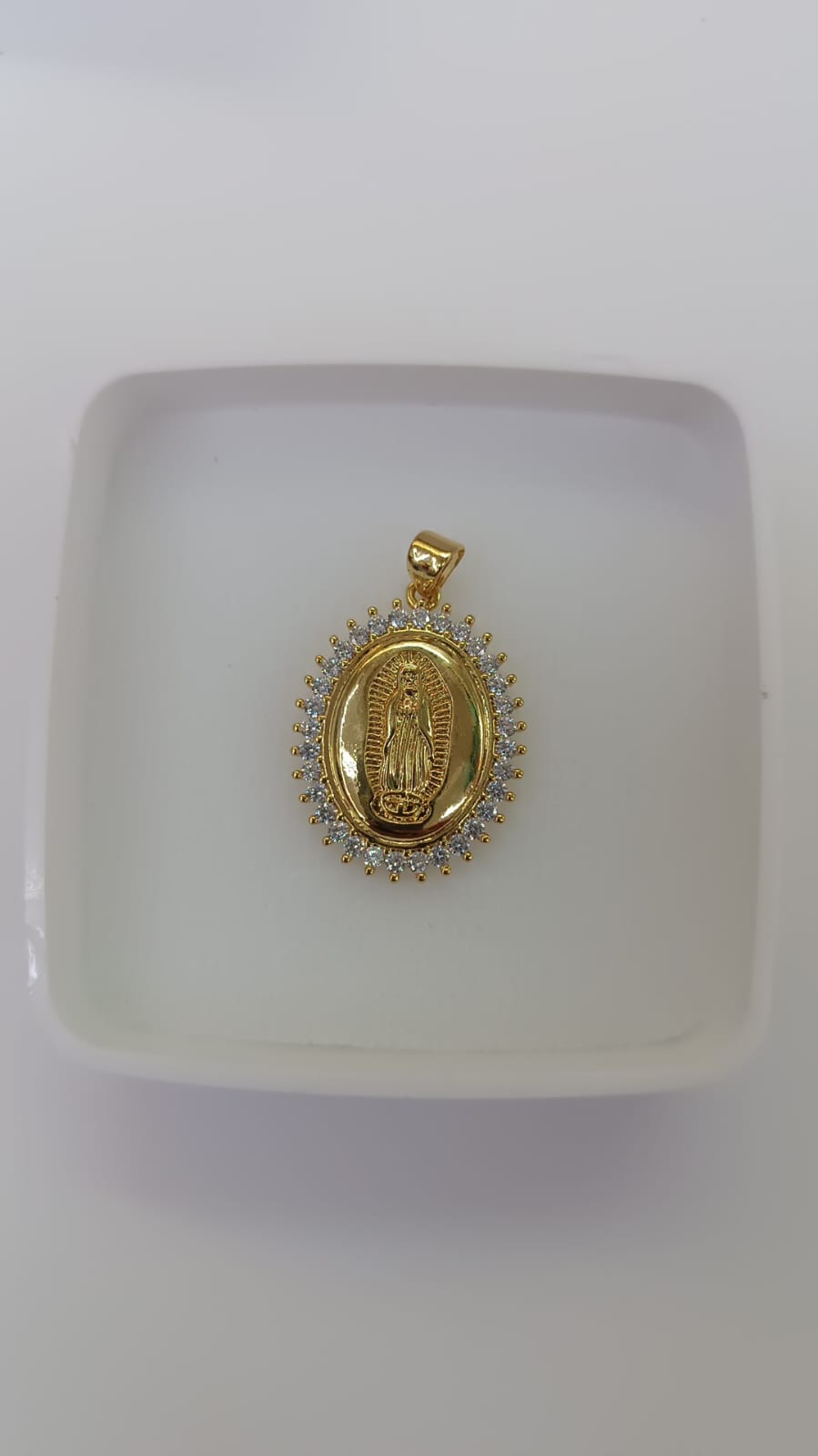 Medalla Virgen Circonia Grande