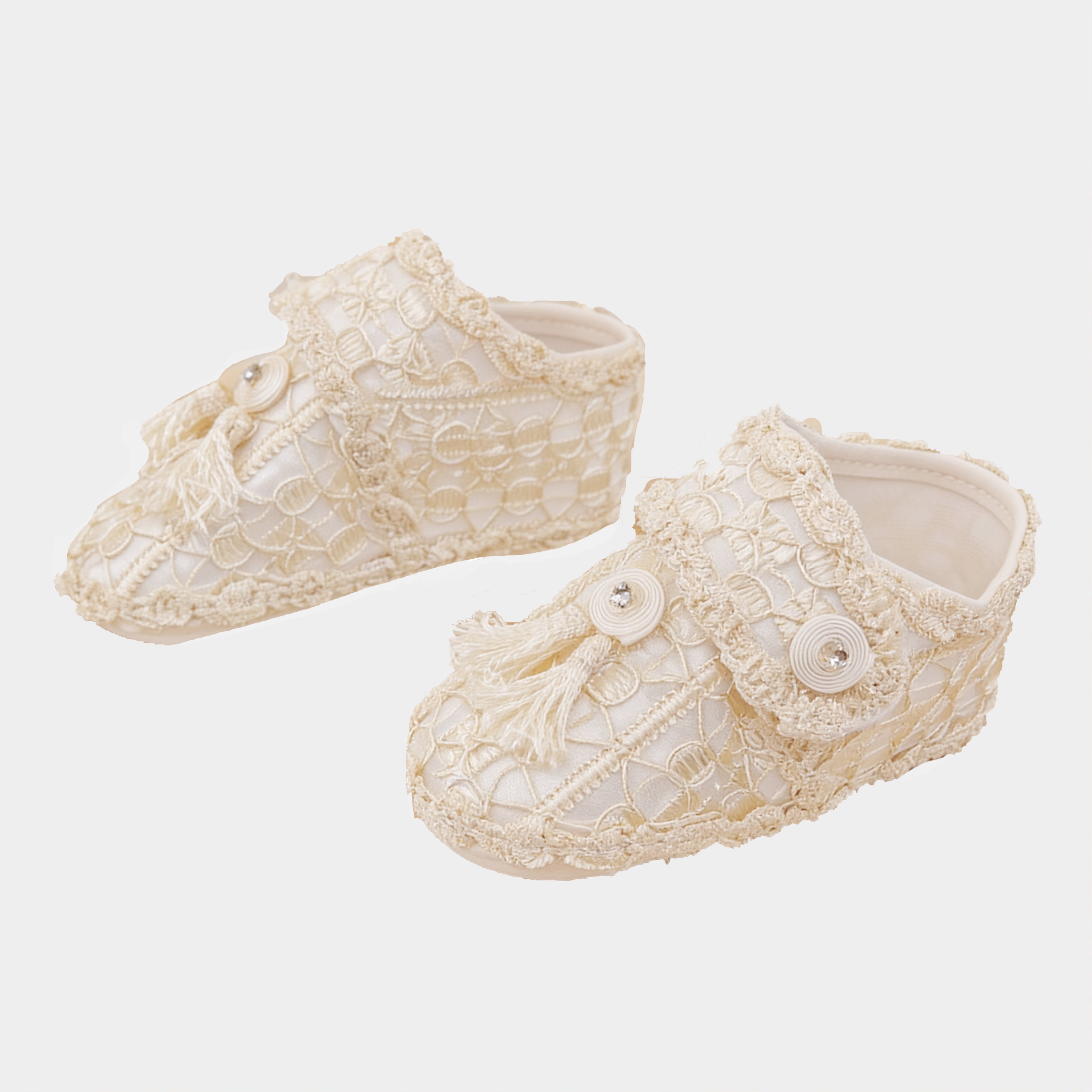 Zapato Tela Bautizo 021