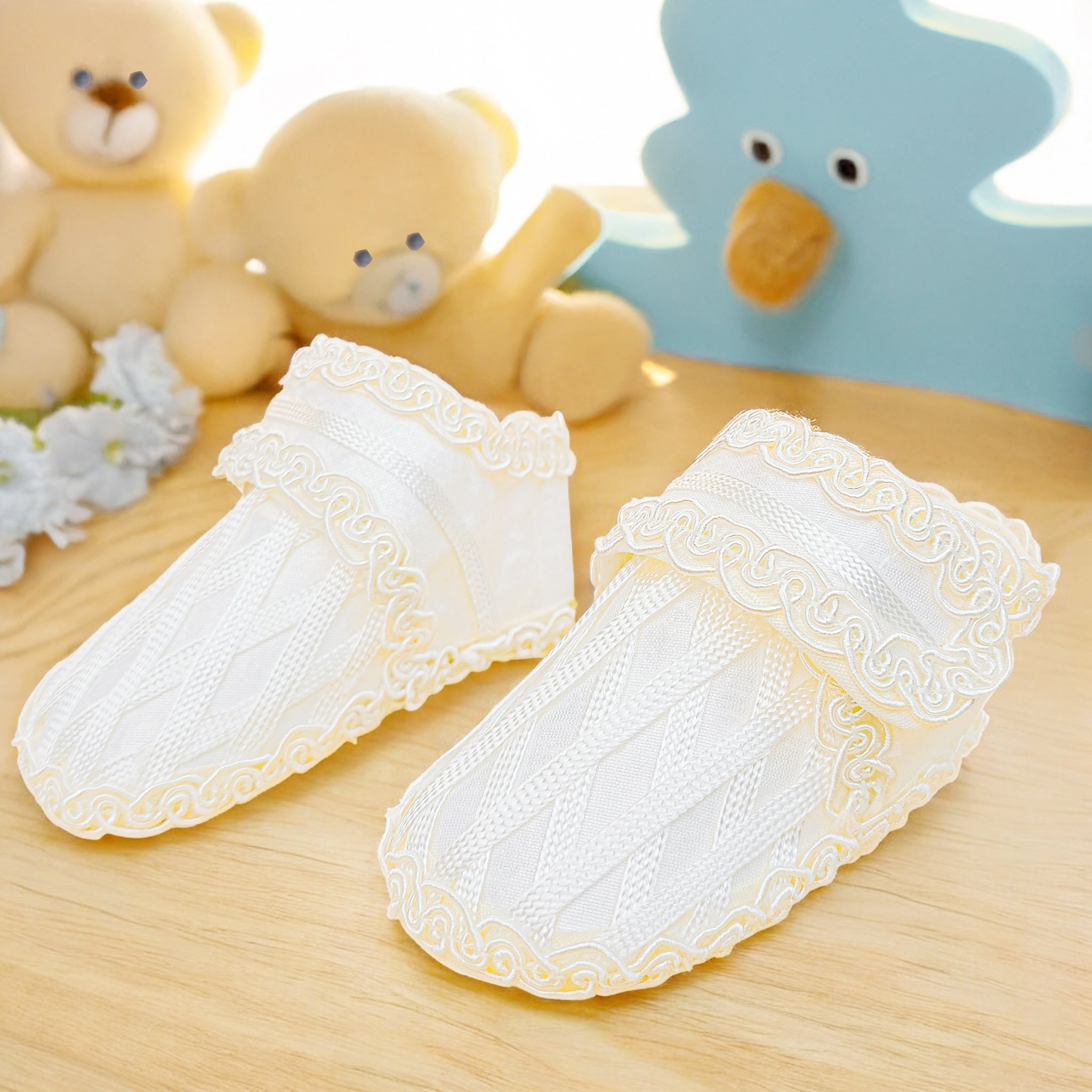 Zapato Tela Bautizo 023