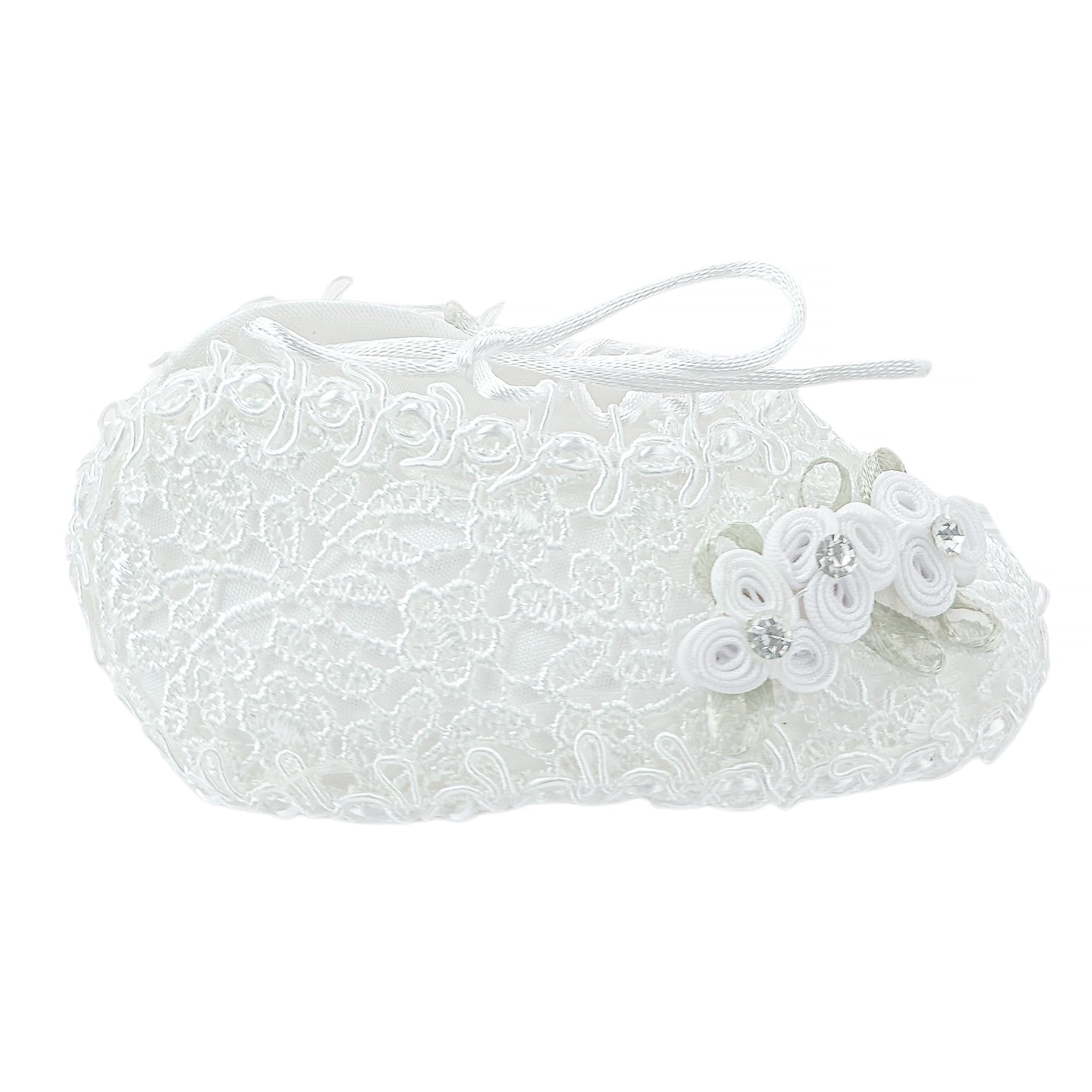 Zapato Tela Bautizo 05