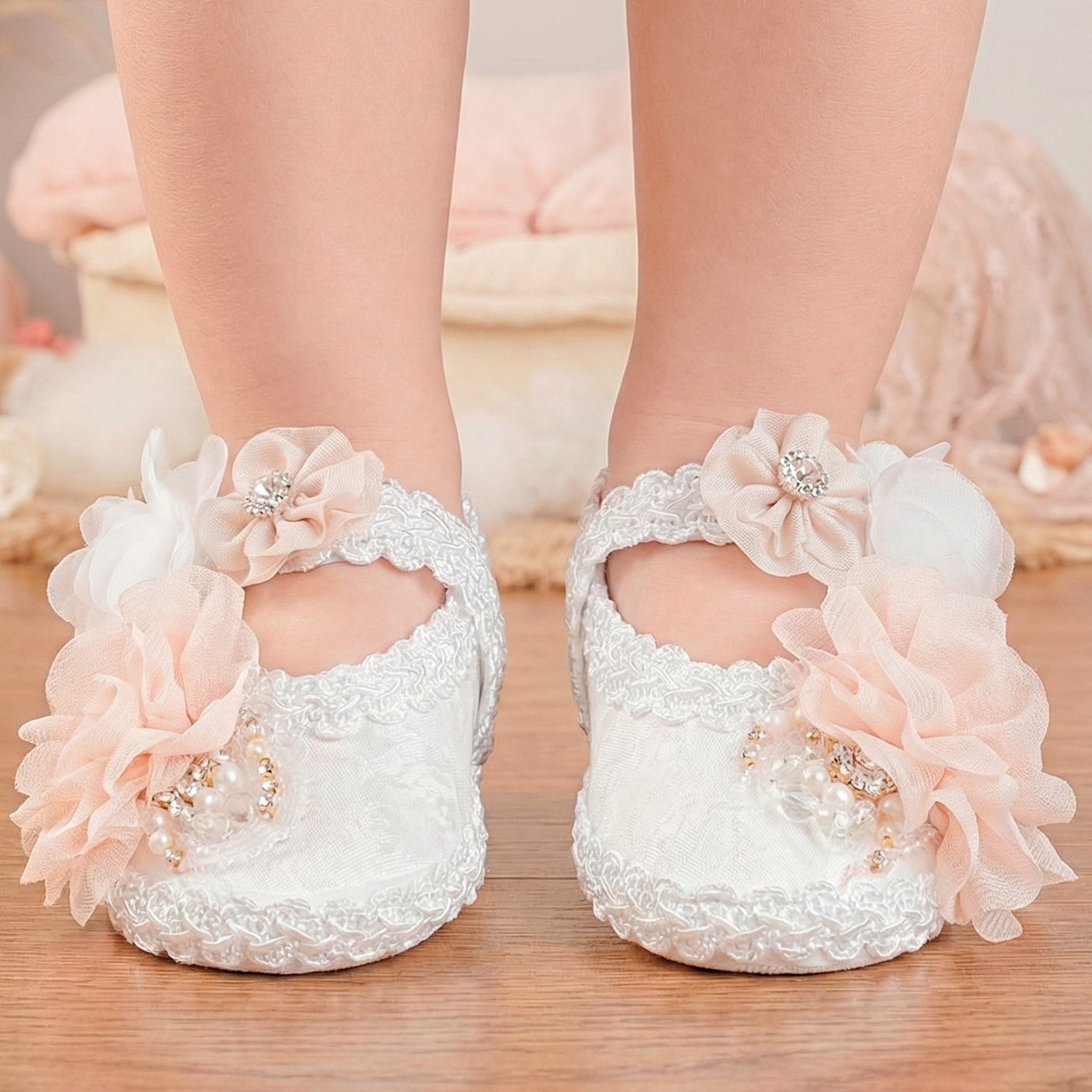 Zapato Tela Bautizo 098