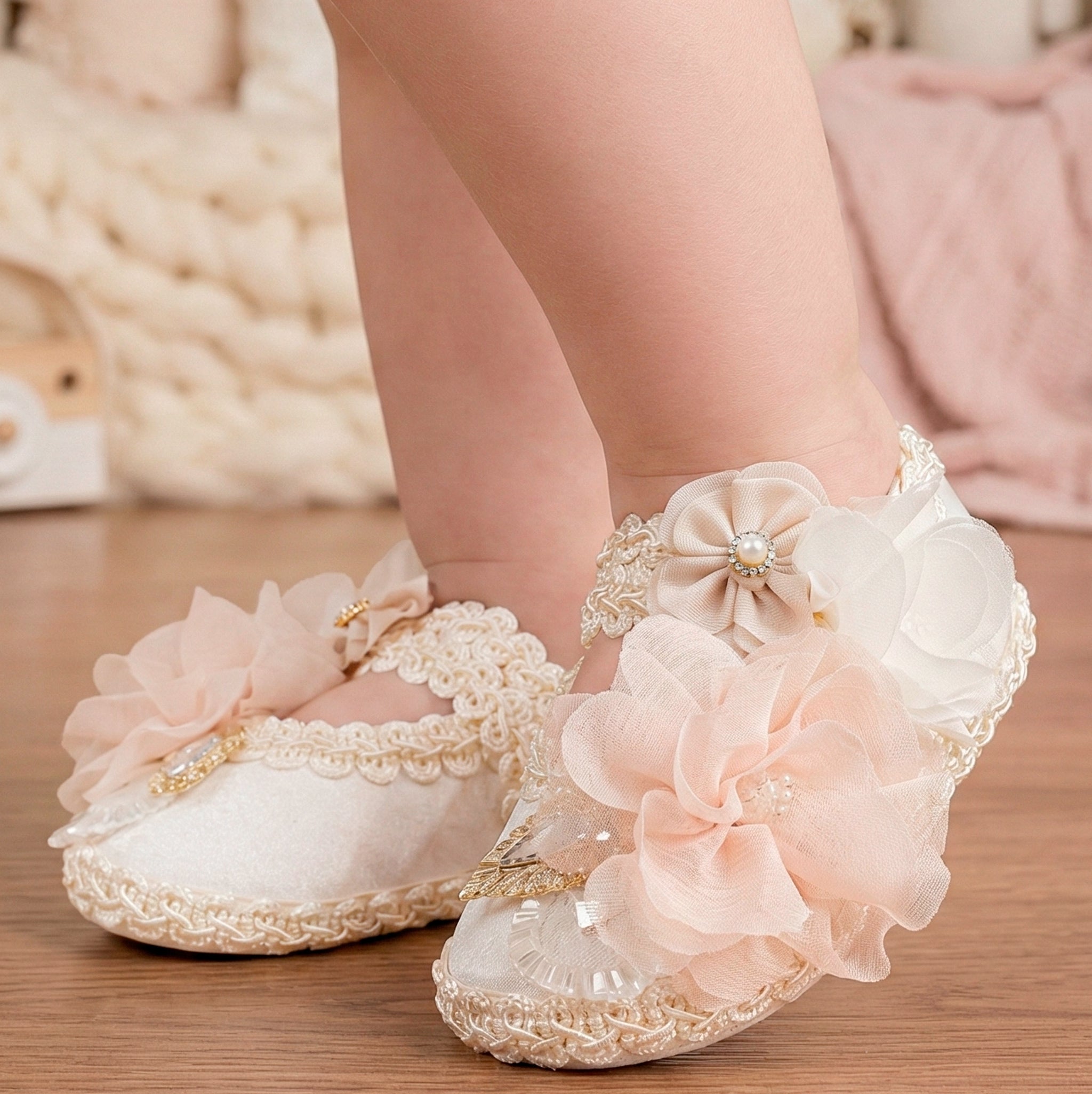 Zapato Tela Bautizo 098