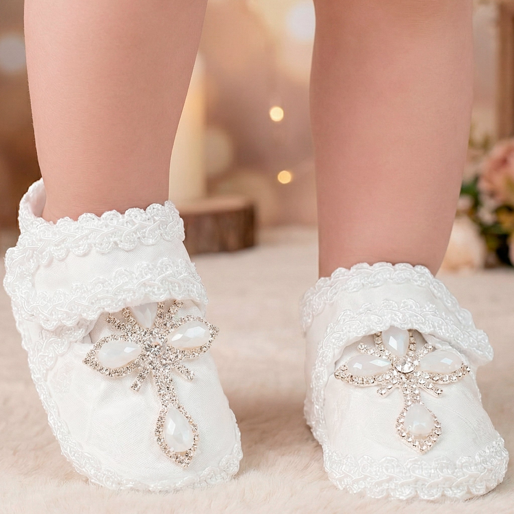 Zapato Tela Bautizo 099