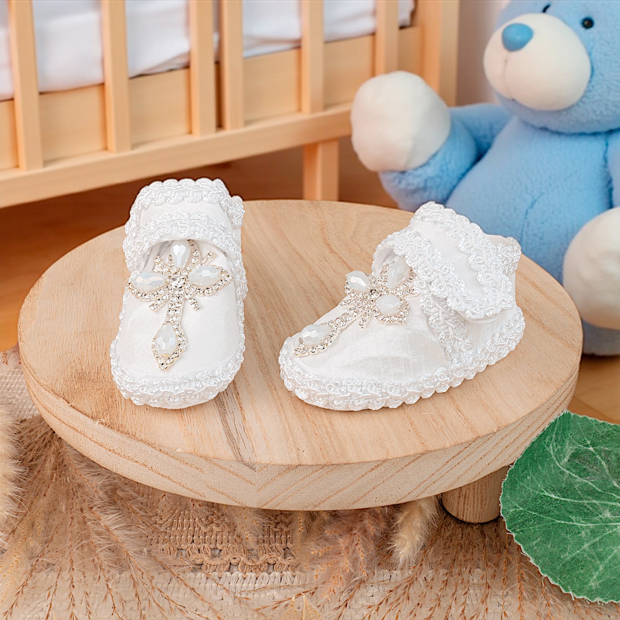 Zapato Tela Bautizo 099