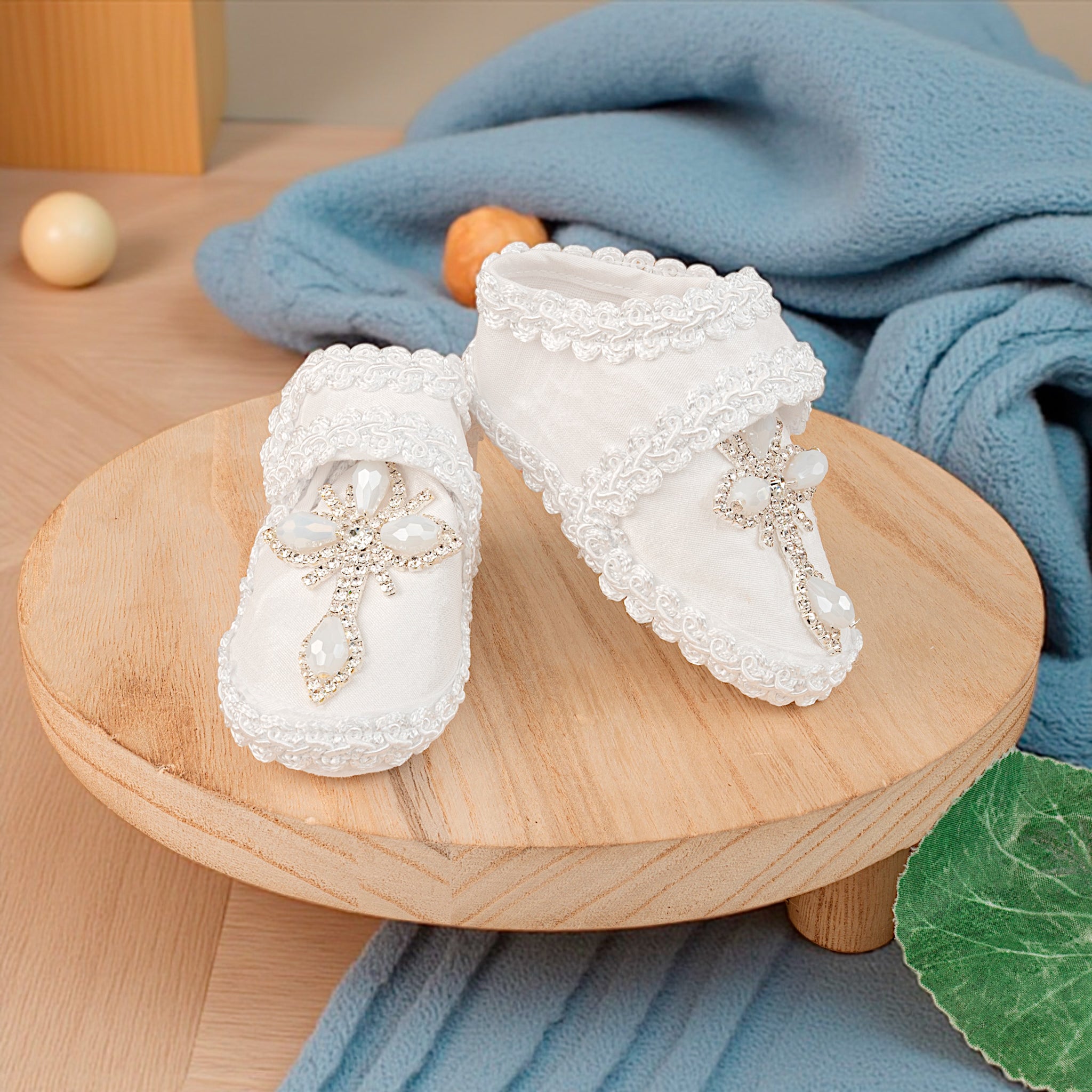 Zapato Tela Bautizo 099