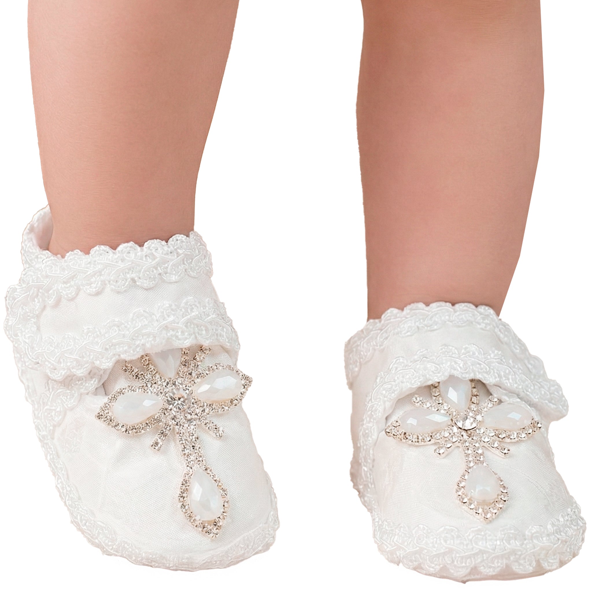 Zapato Tela Bautizo 099