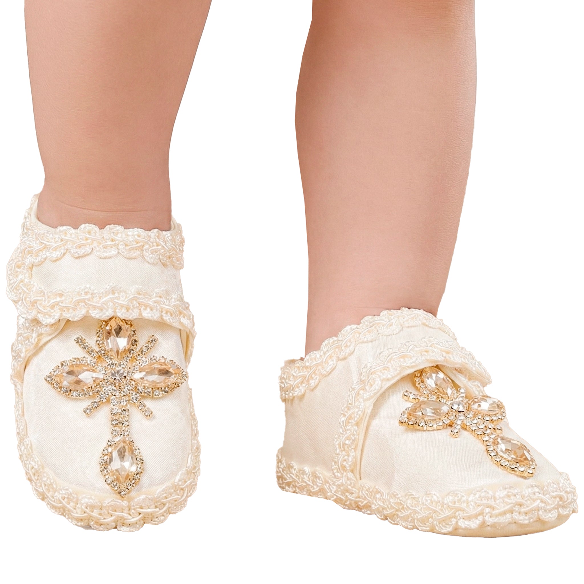 Zapato Tela Bautizo 099