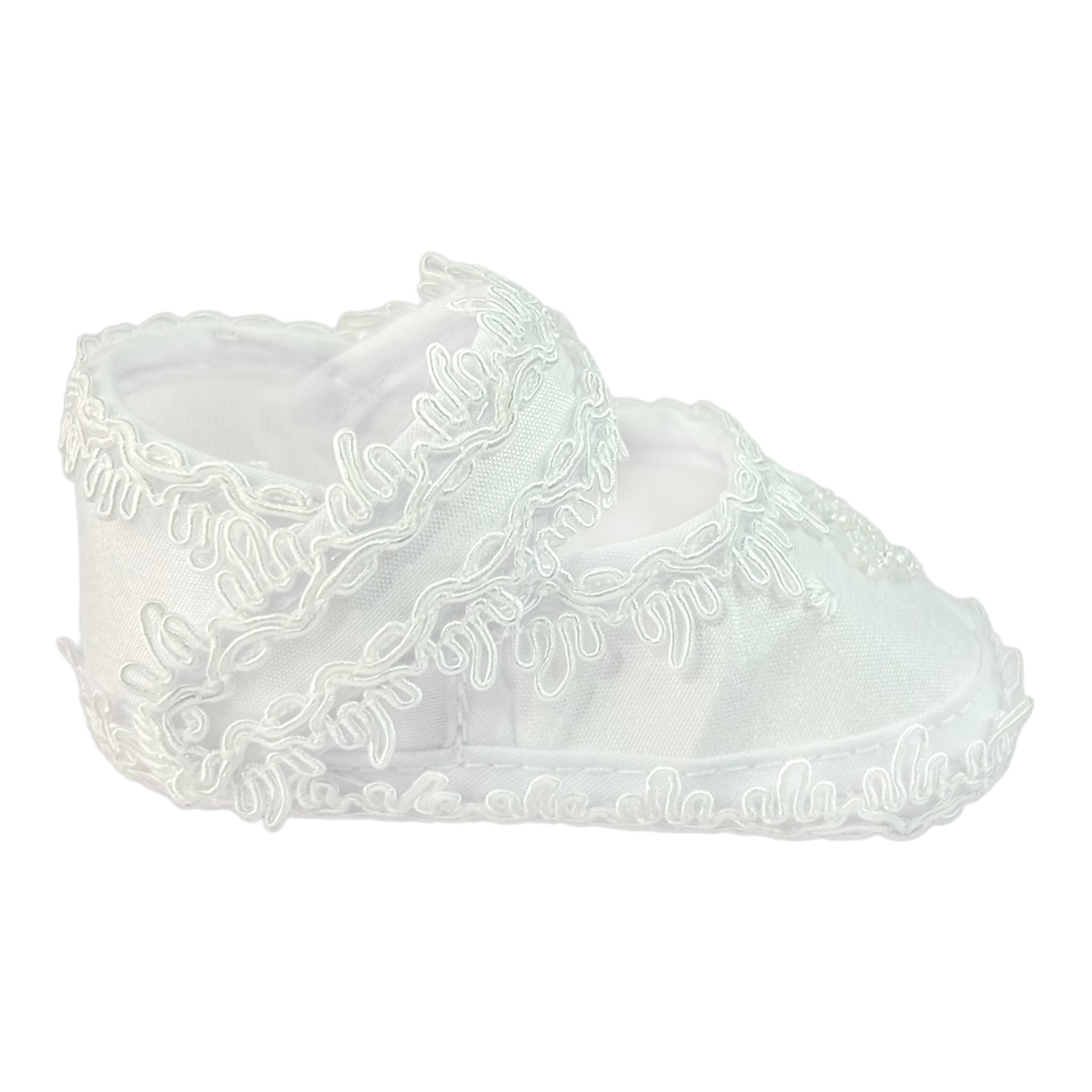Zapato Tela Bautizo 362