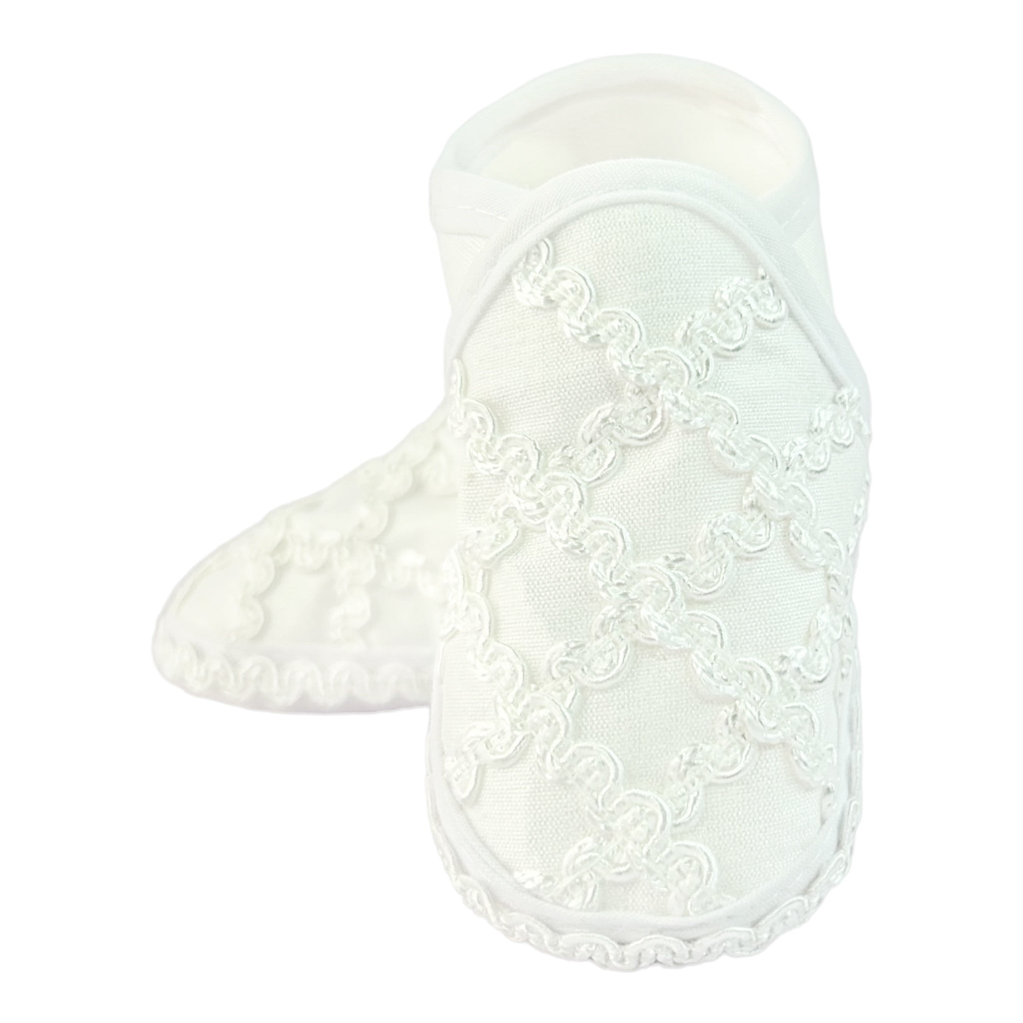 Zapato Tela Bautizo 399
