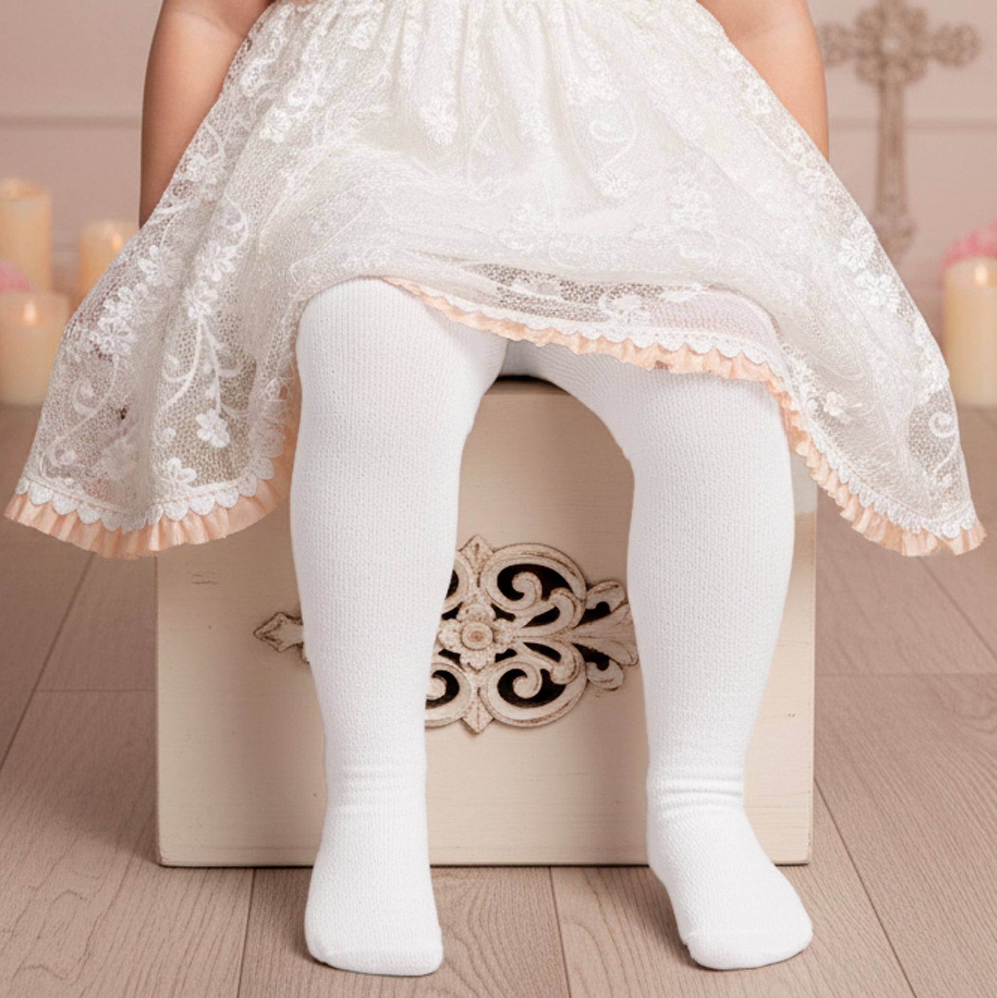 Malla Bautizo 731 Algodón Lisa