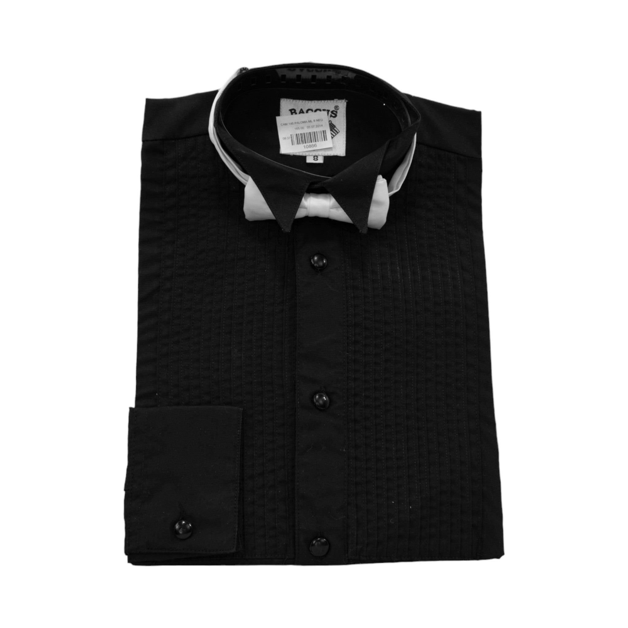 Camisa Manga Larga Paloma Negro