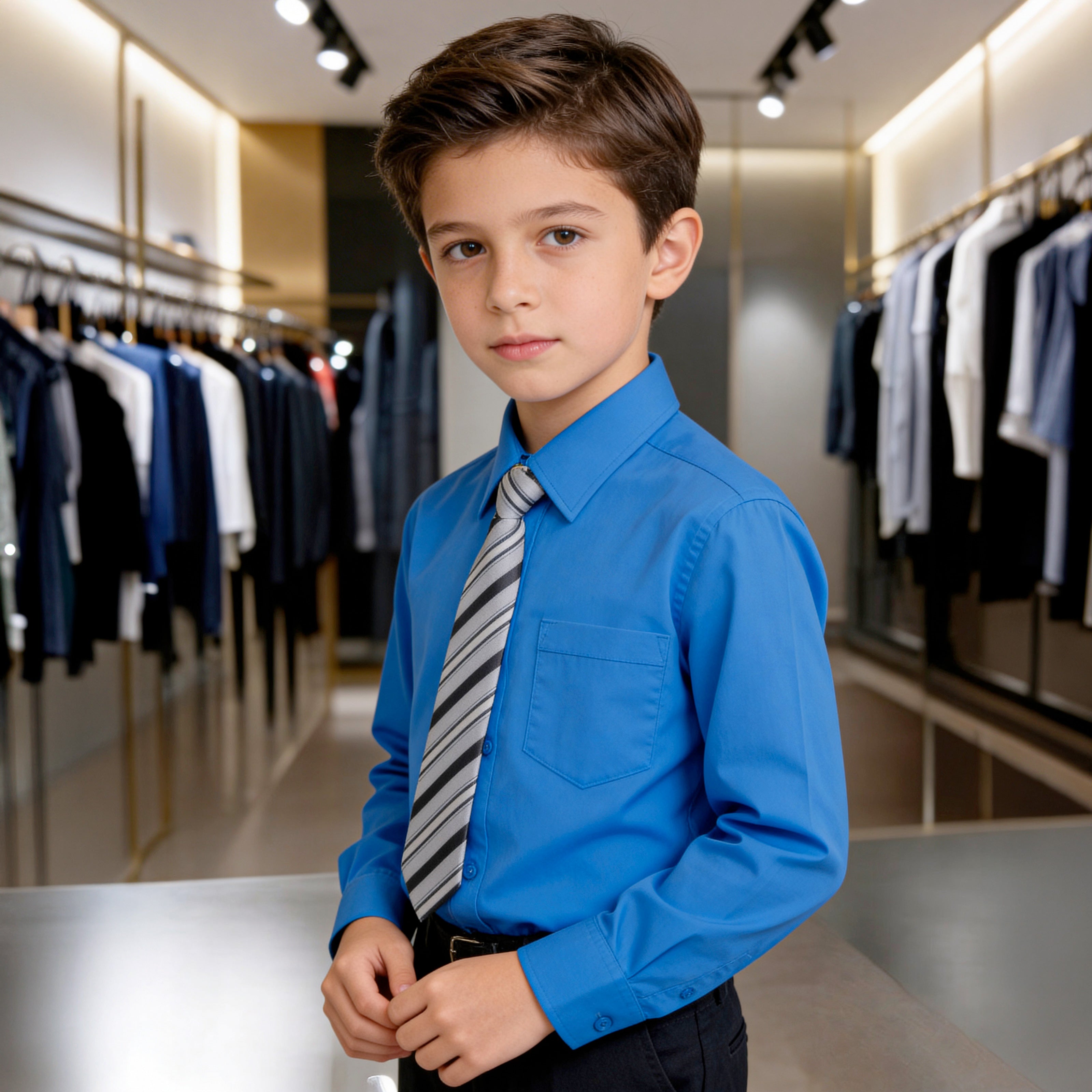 Camisa Manga Larga Turquesa