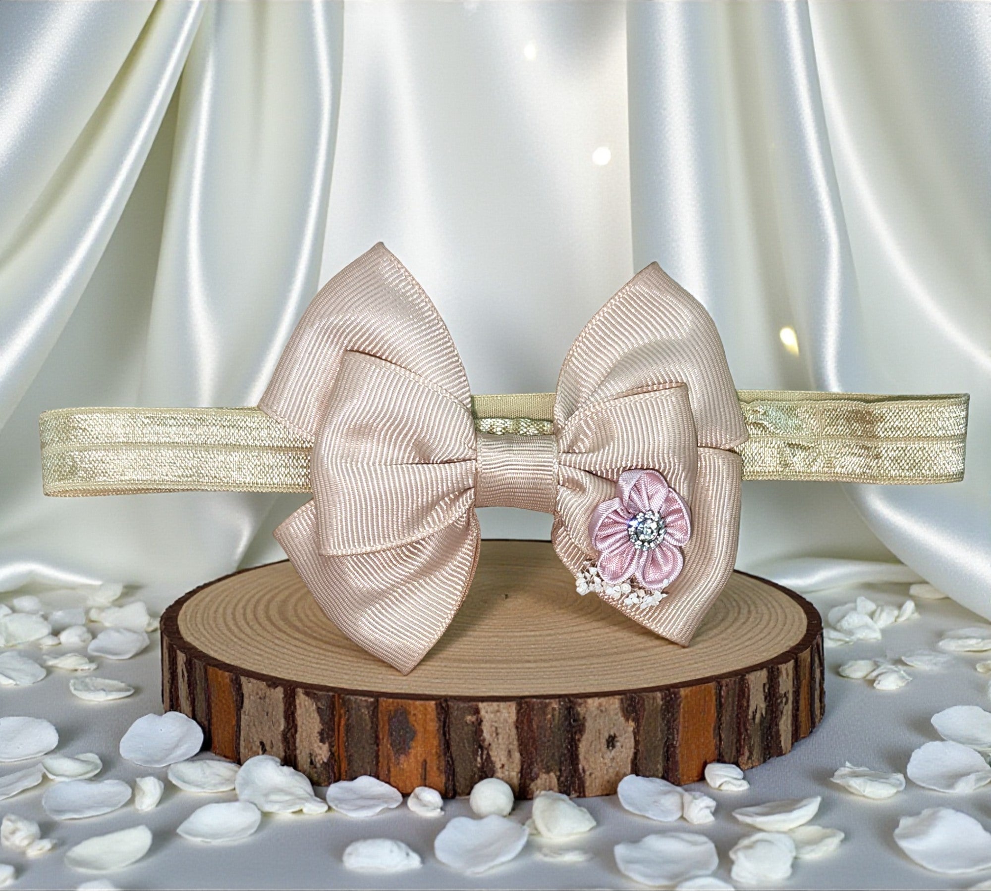 Diadema Bautizo W-03 Moño