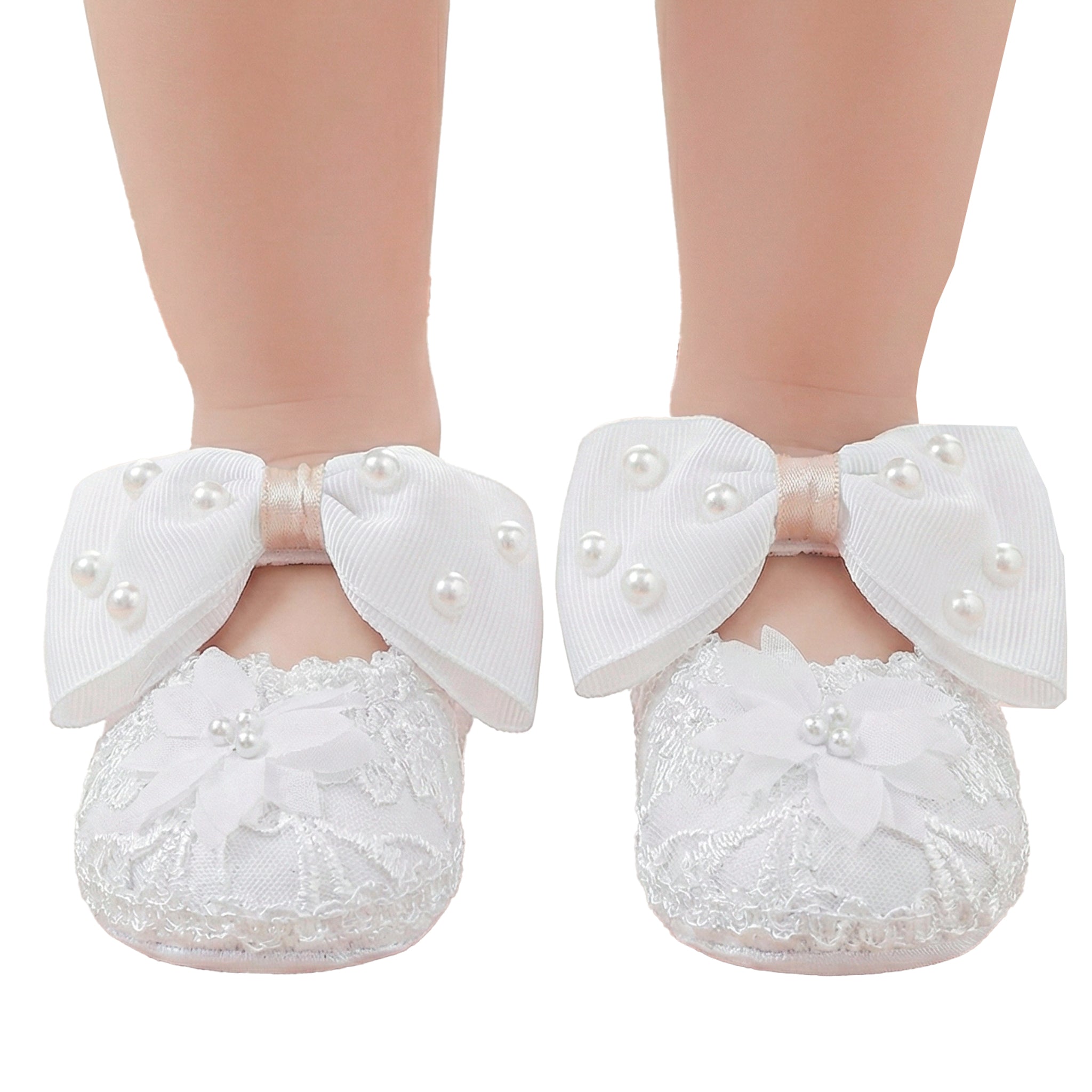 Zapato Tela Bautizo 057