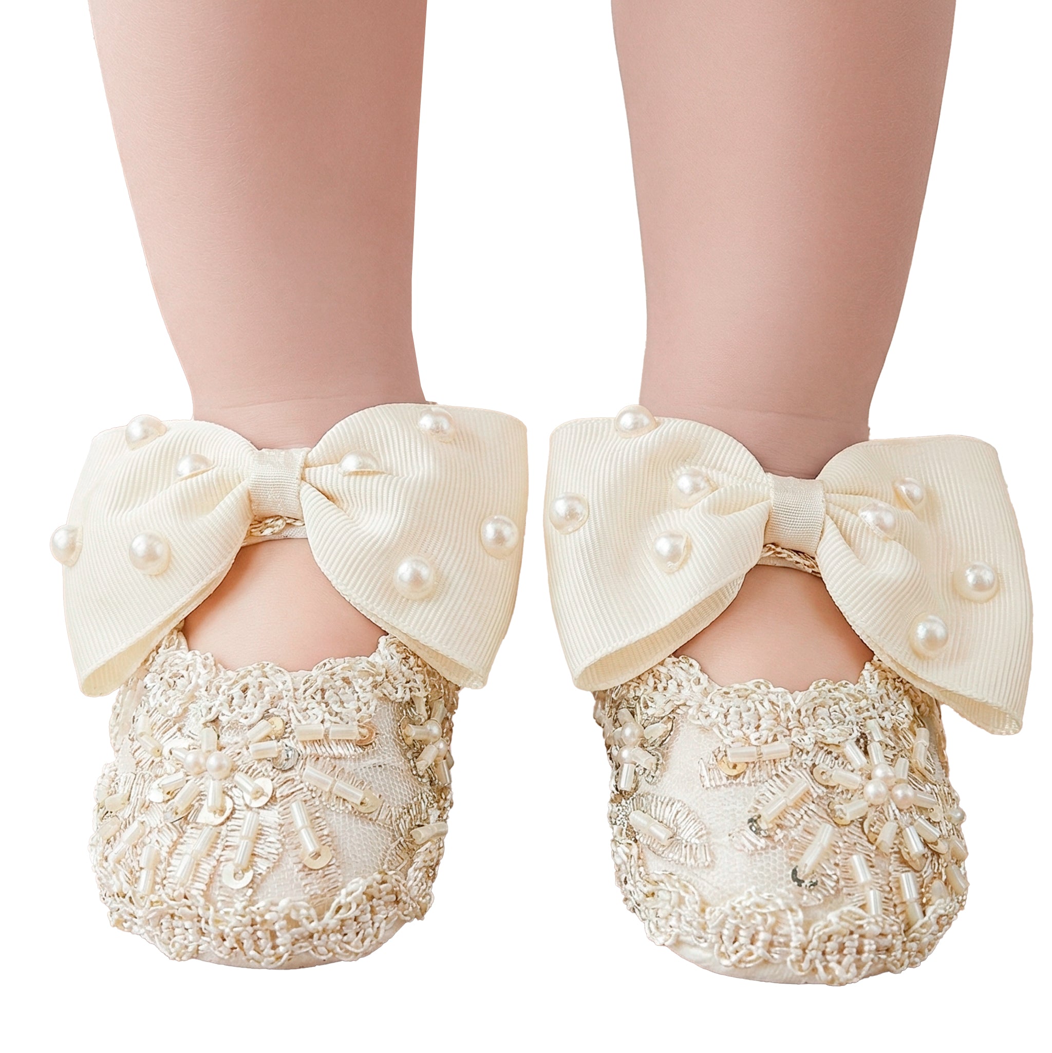 Zapato Tela Bautizo 057