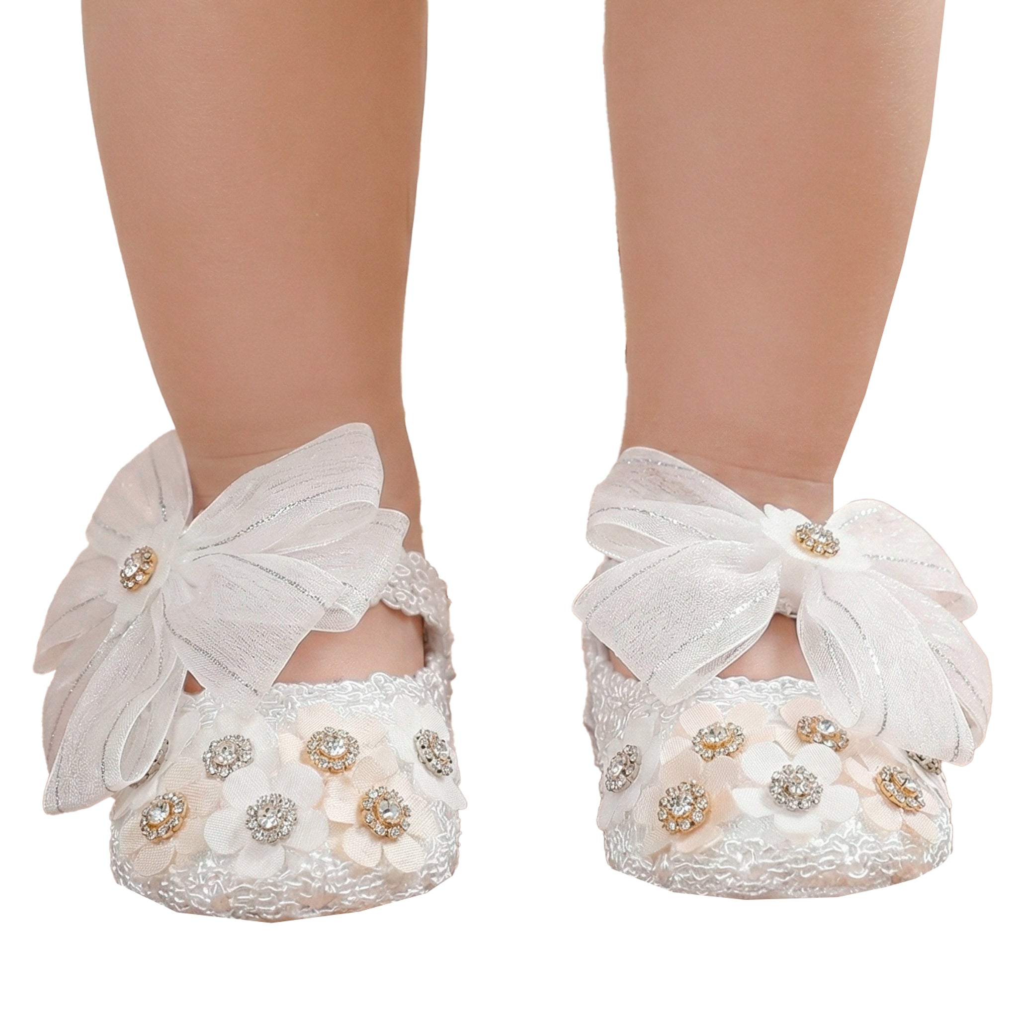 Zapato Tela Bautizo 058