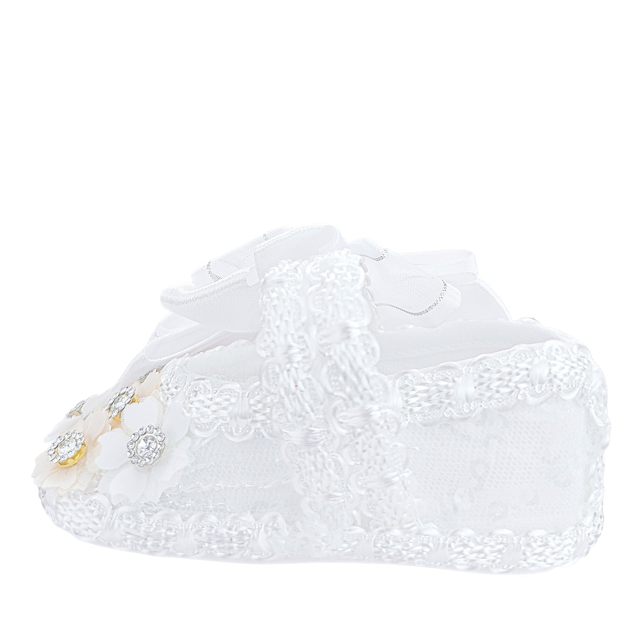 Zapato Tela Bautizo 058