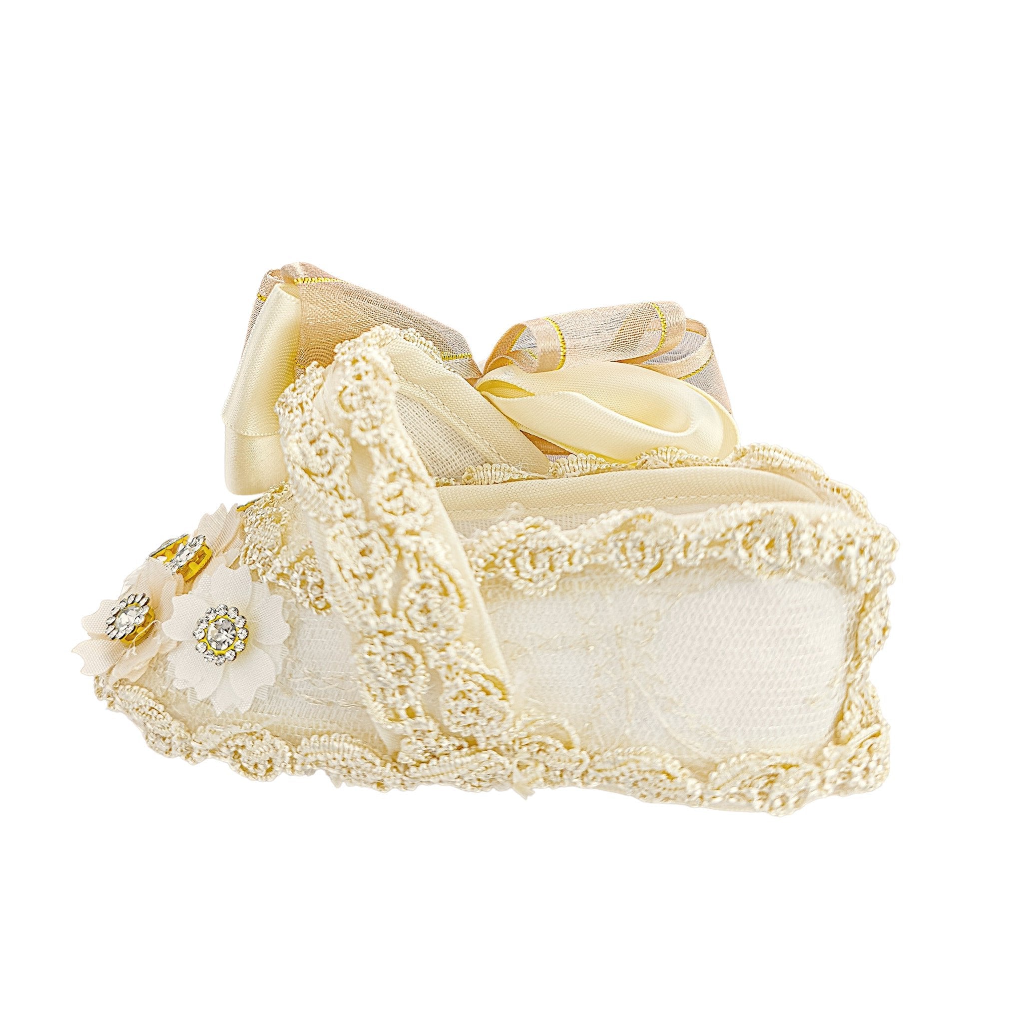 Zapato Tela Bautizo 058