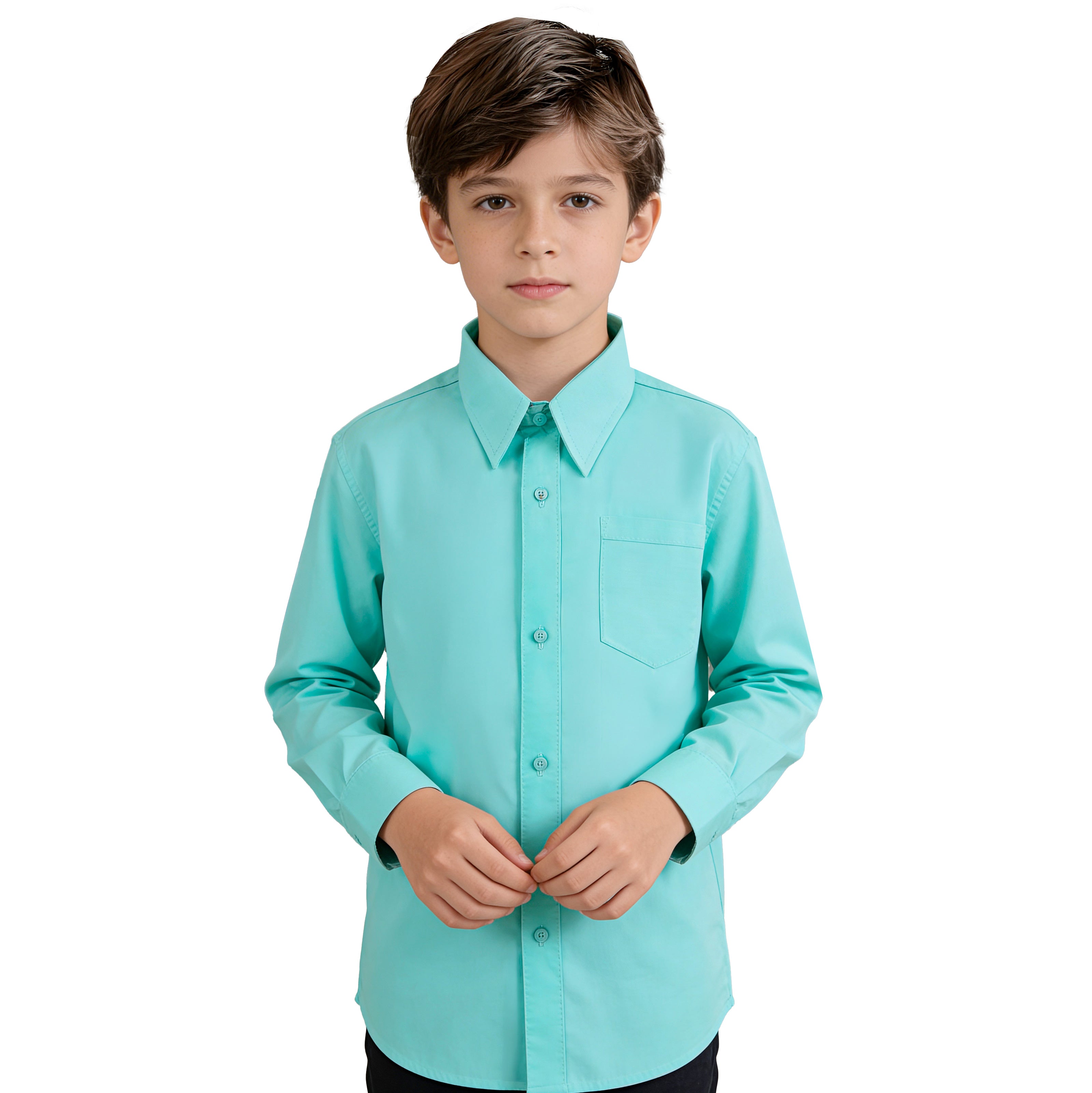 Camisa Manga Larga Menta