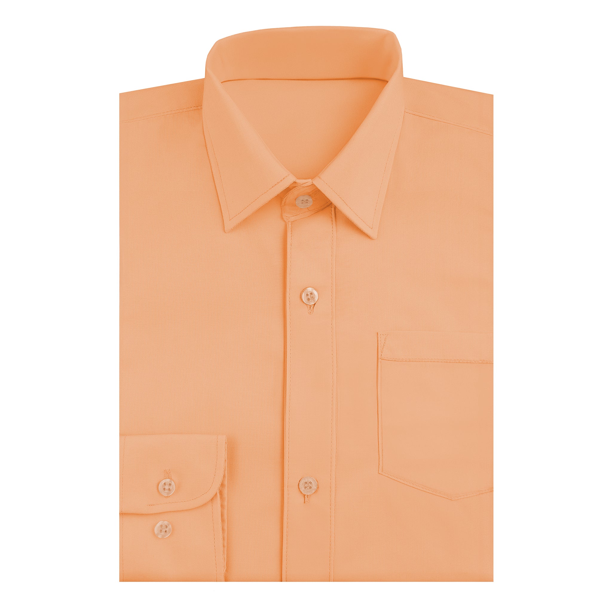 Camisa Manga Larga Naranja