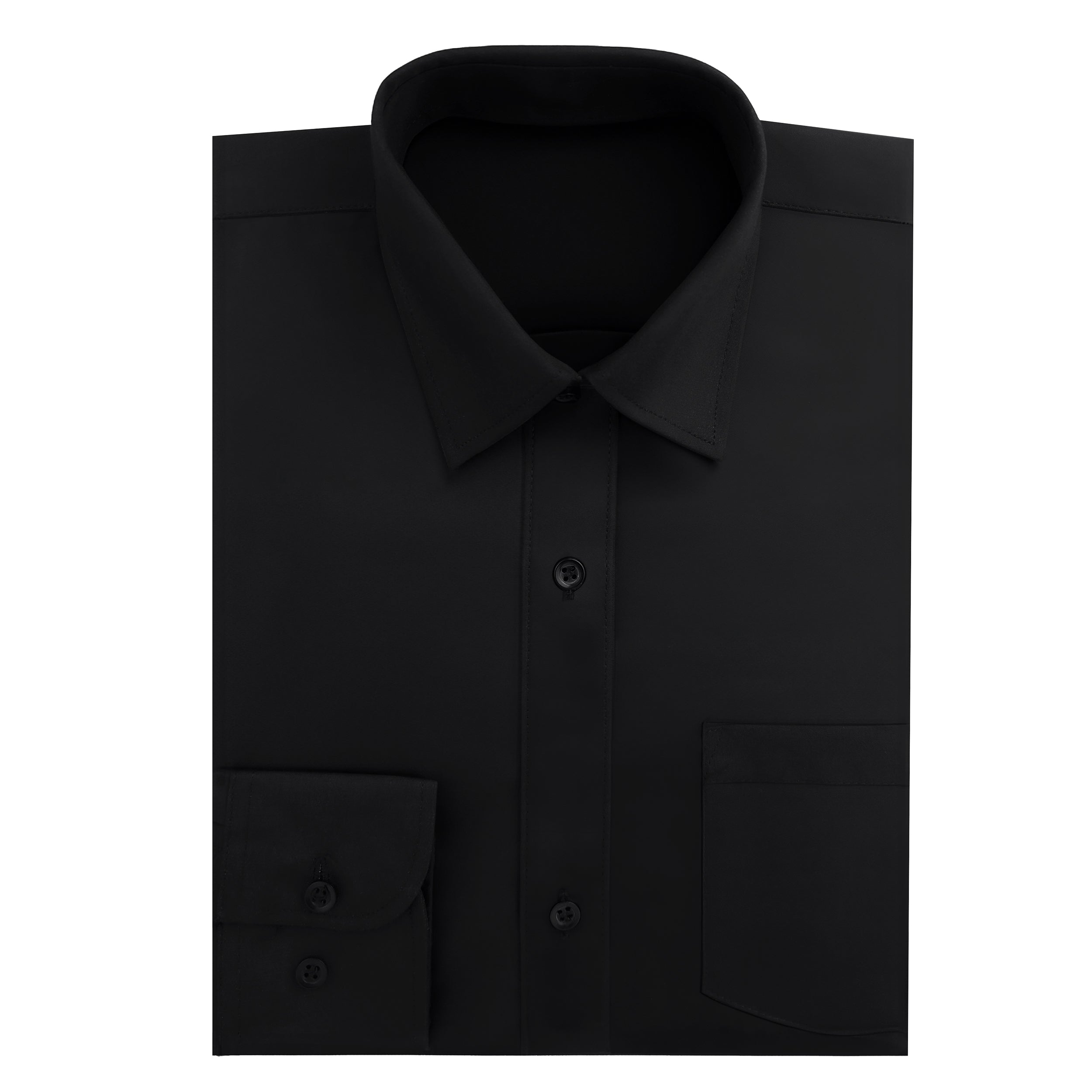 Camisa Manga Larga Negro