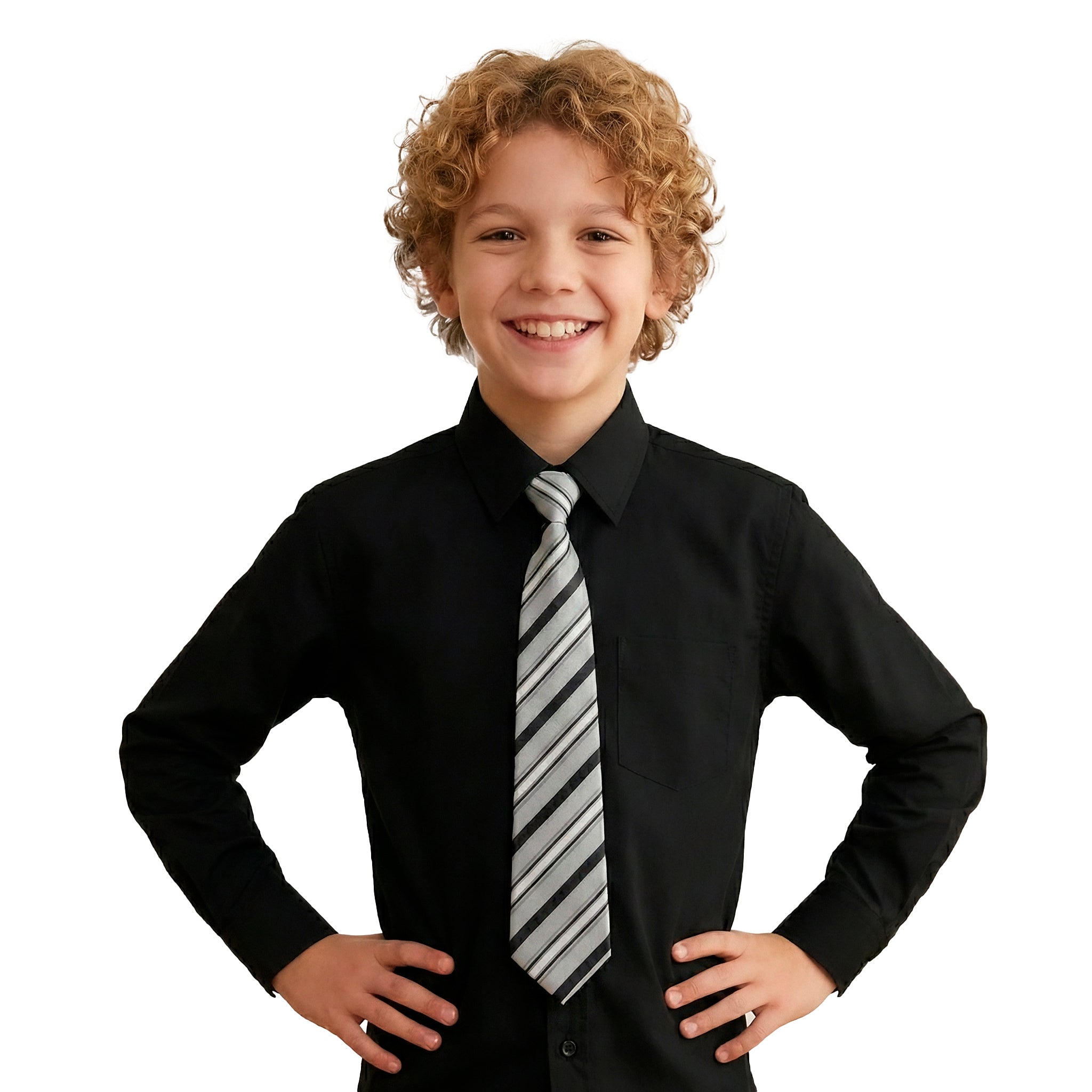 Camisa Manga Larga Negro