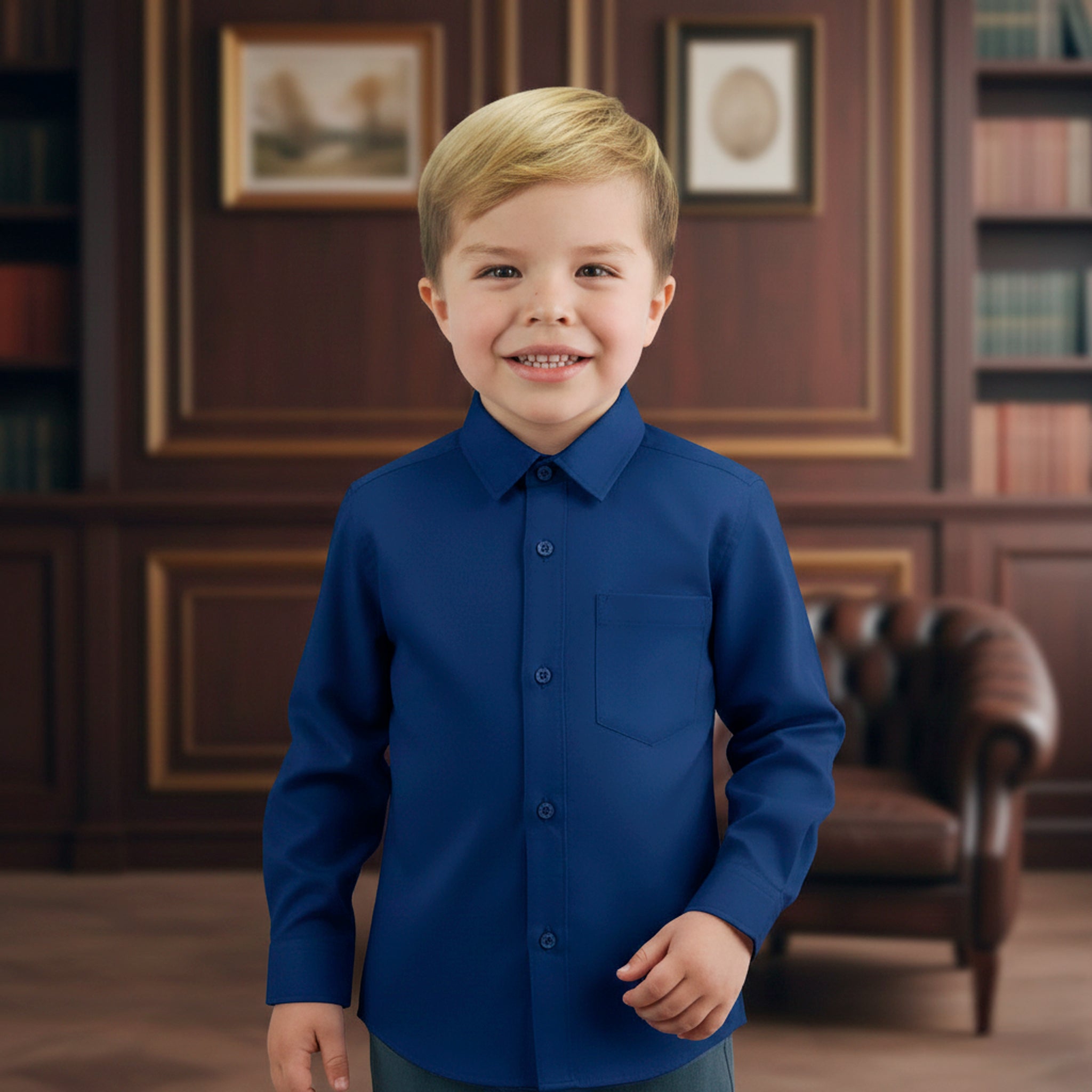 Camisa Manga Larga Rey