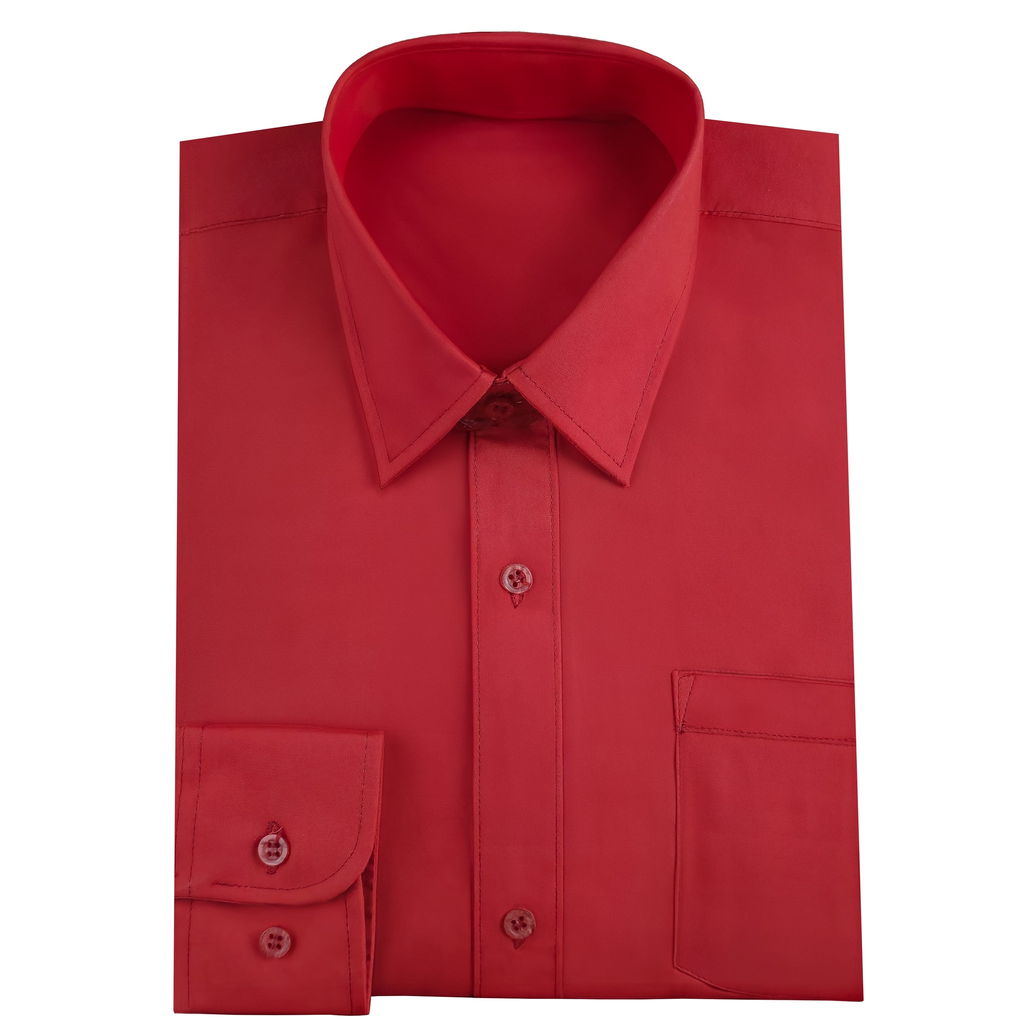 Camisa Manga Larga Rojo