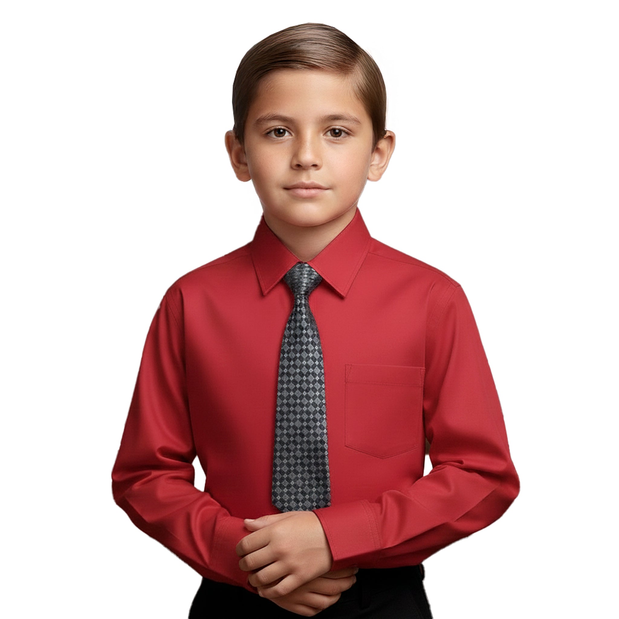 Camisa Manga Larga Rojo