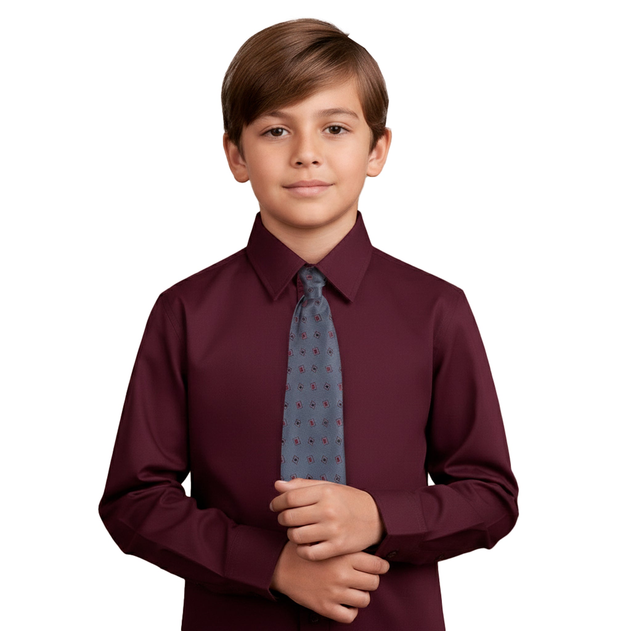 Camisa Manga Larga Vino