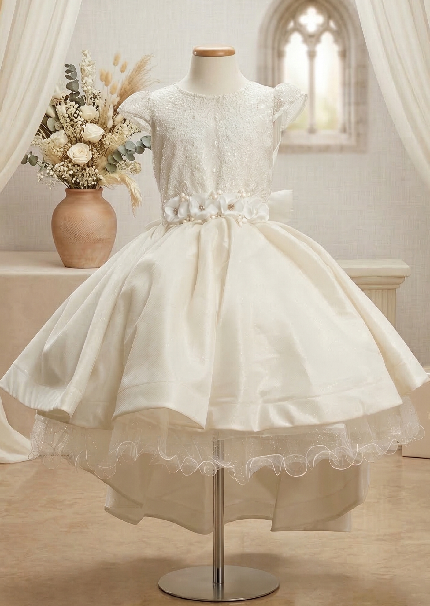 Vestido Primera Comunión Desmontable Cristy