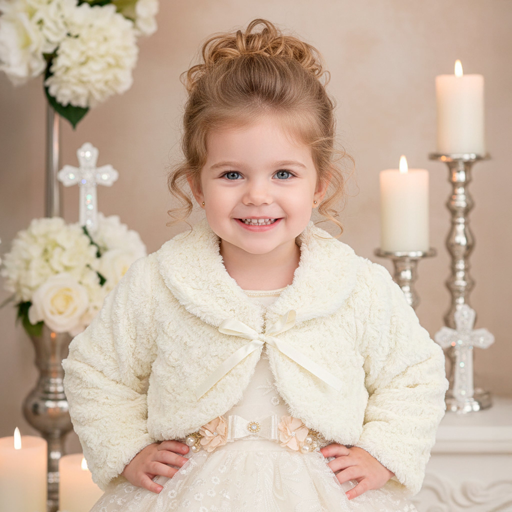 Estola de Peluche Bautizo 721