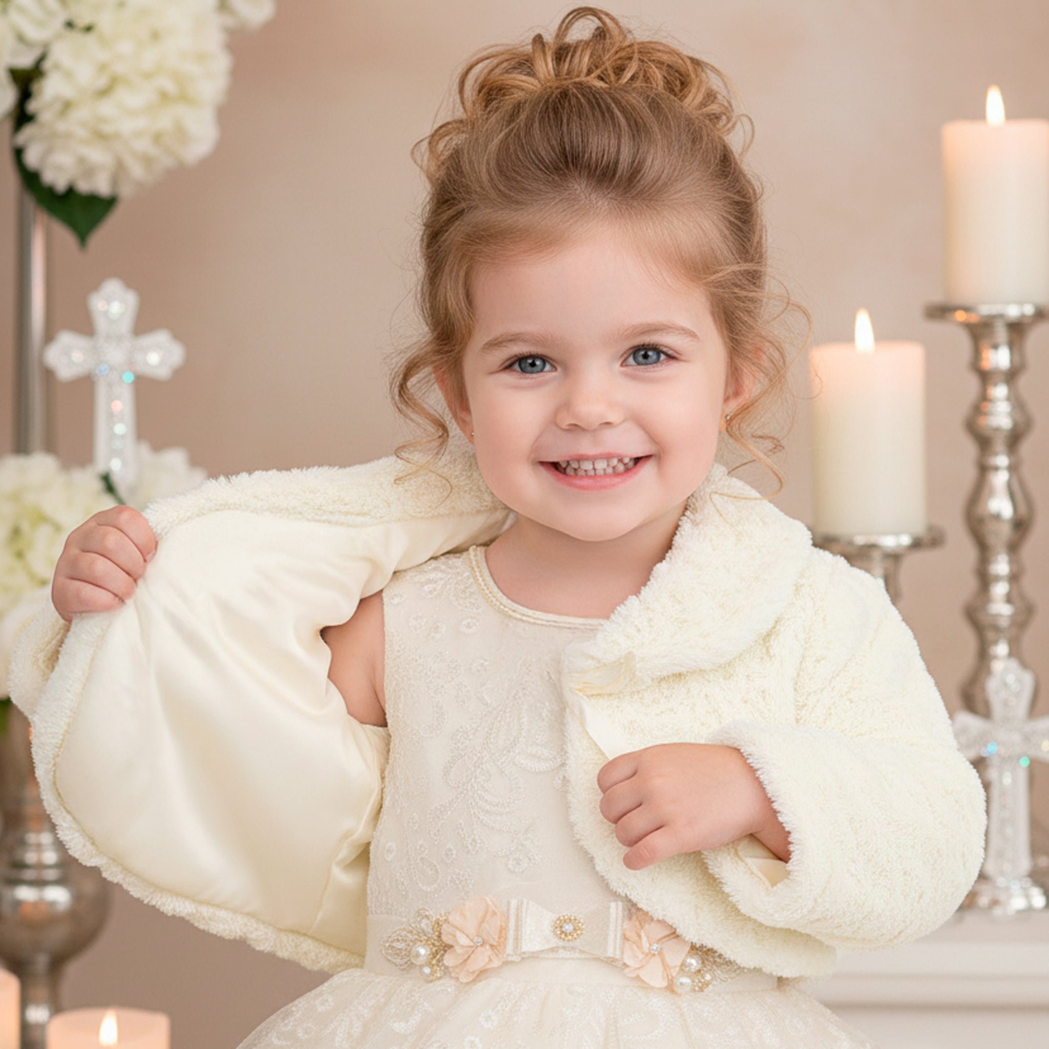 Estola de Peluche Bautizo 721