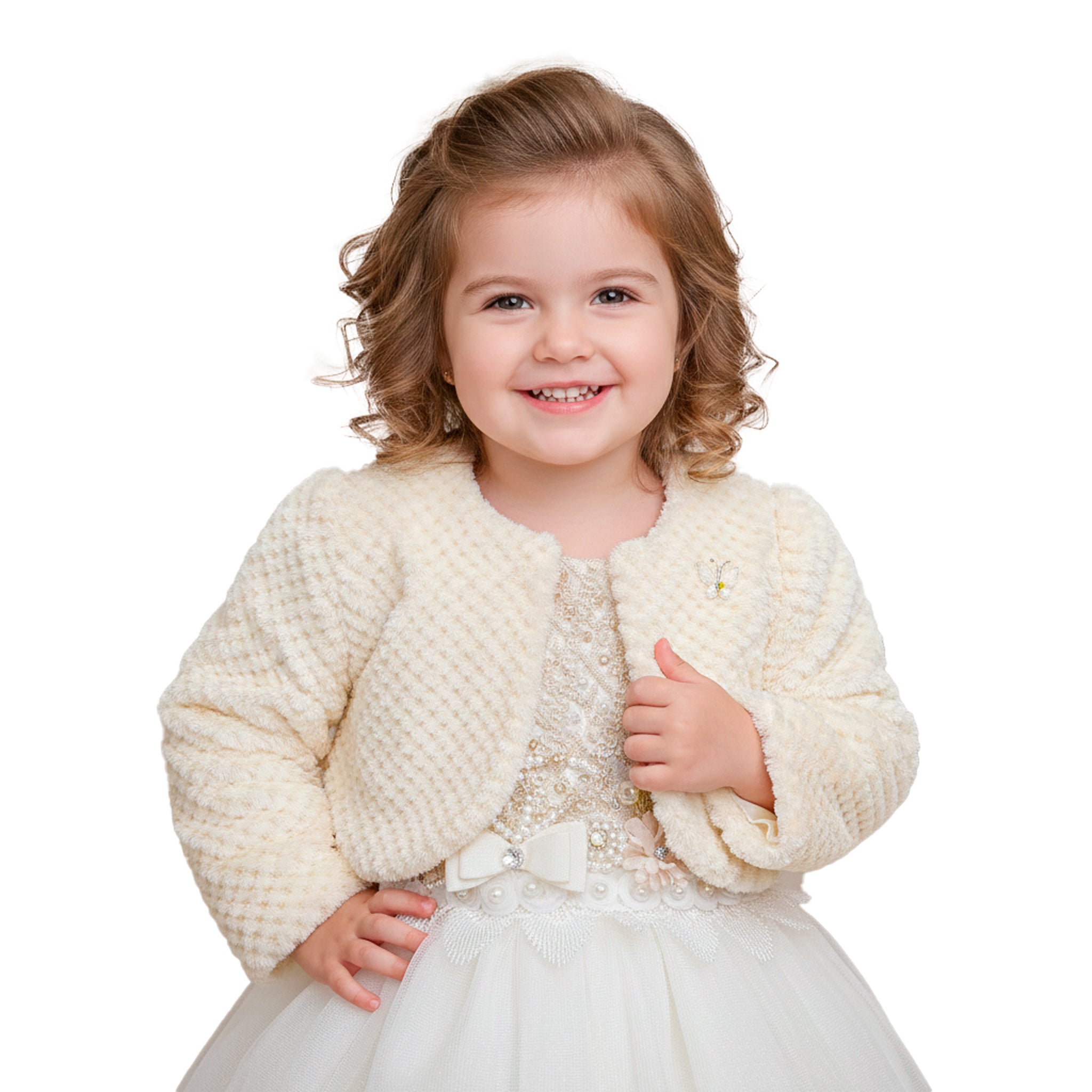 Estola de Peluche Bautizo 729