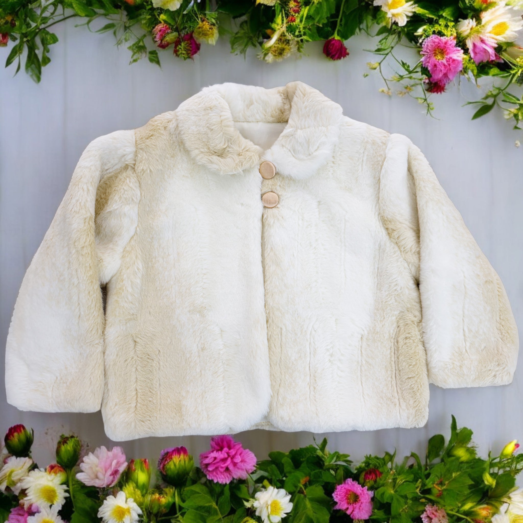 Estola de Peluche Bautizo Suéter 715-02