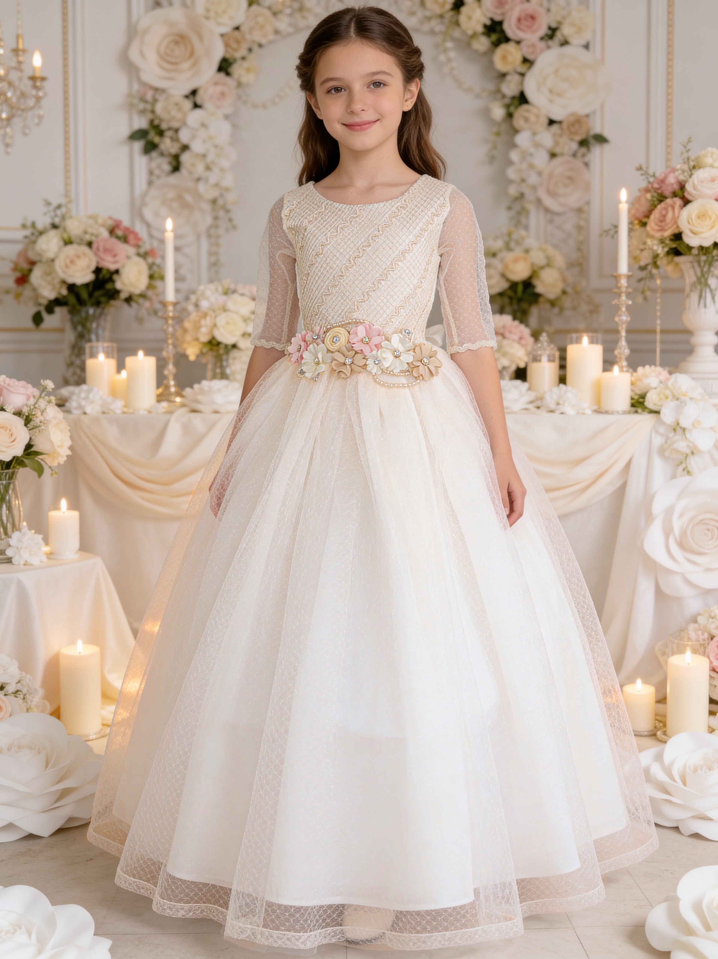 Vestido Primera Comunión MPC 012
