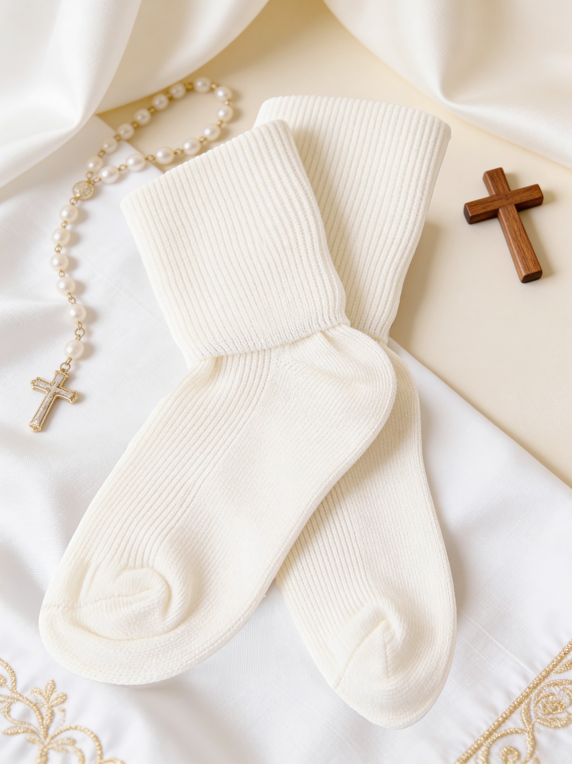 Calceta Primera Comunión Lisa