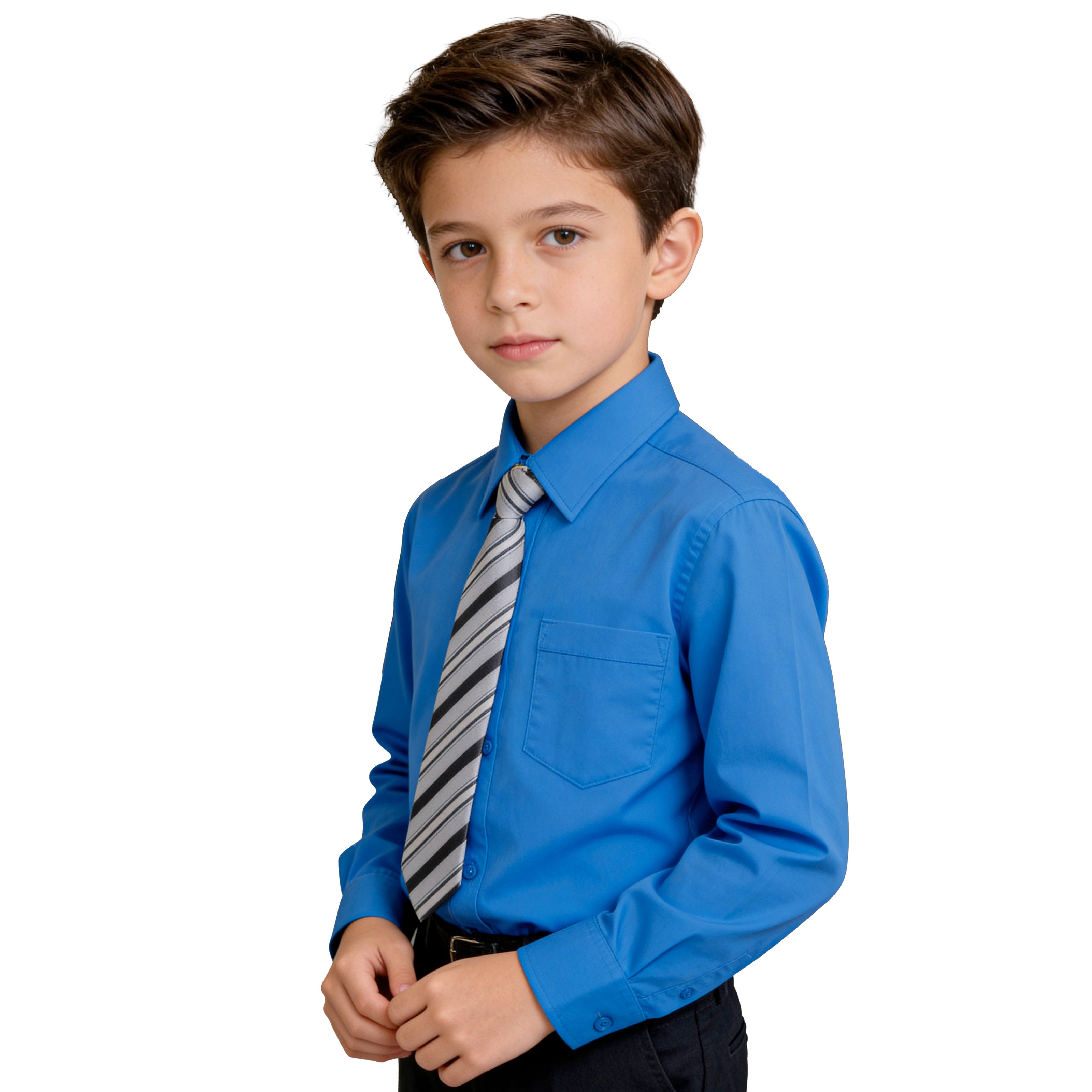 Camisa Manga Larga Turquesa