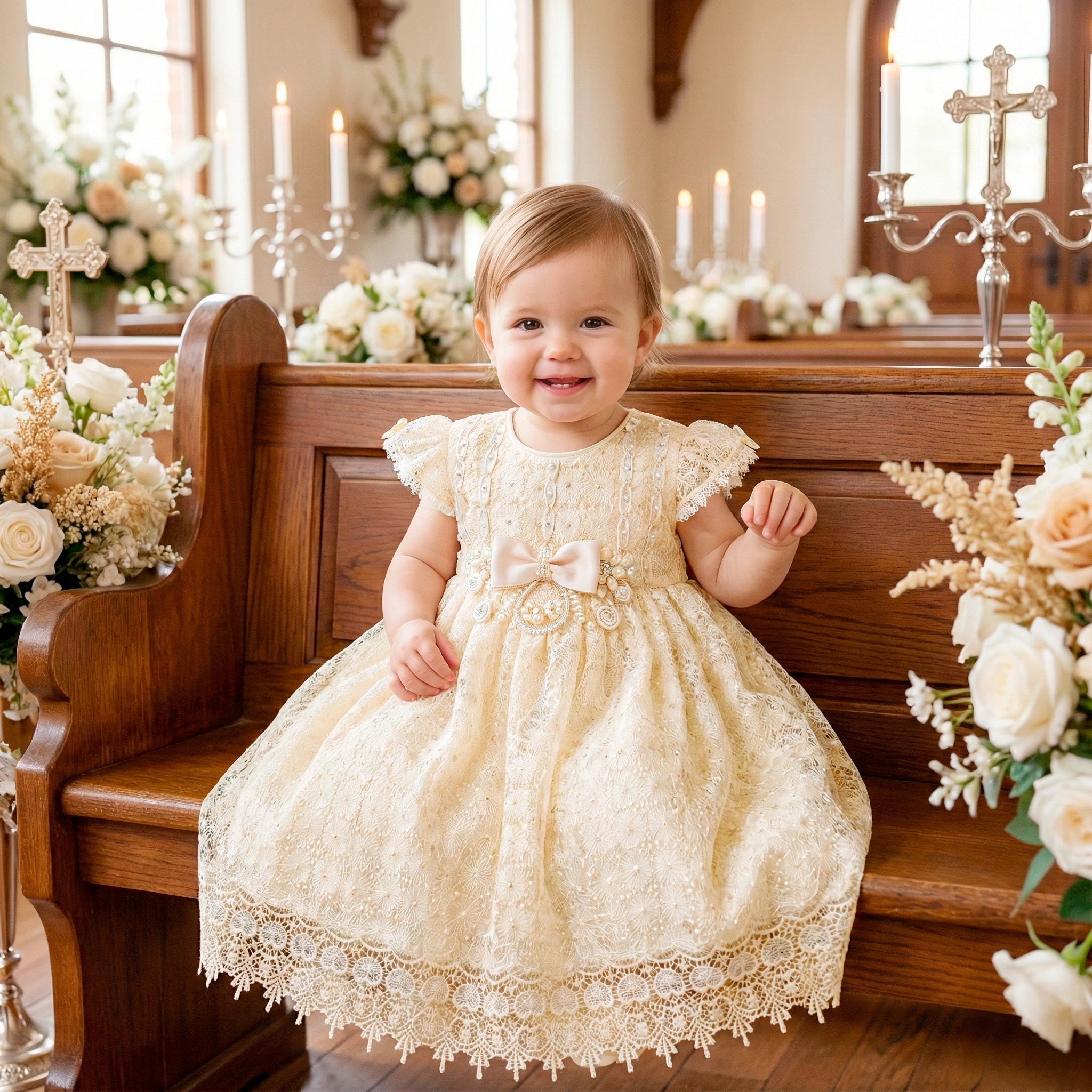 Vestido Bautizo Mini Livier