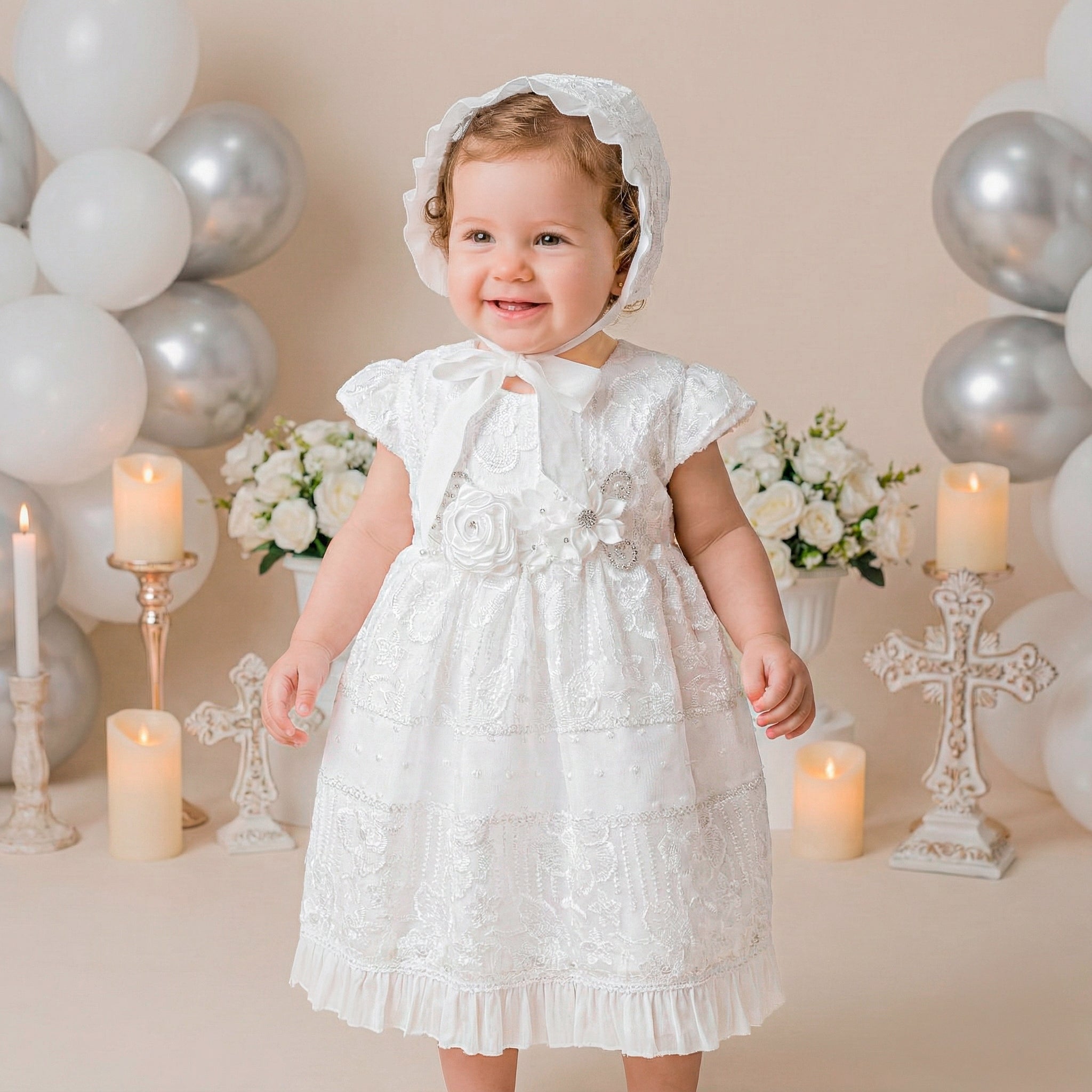 Vestido Bautizo B-Lucero-F