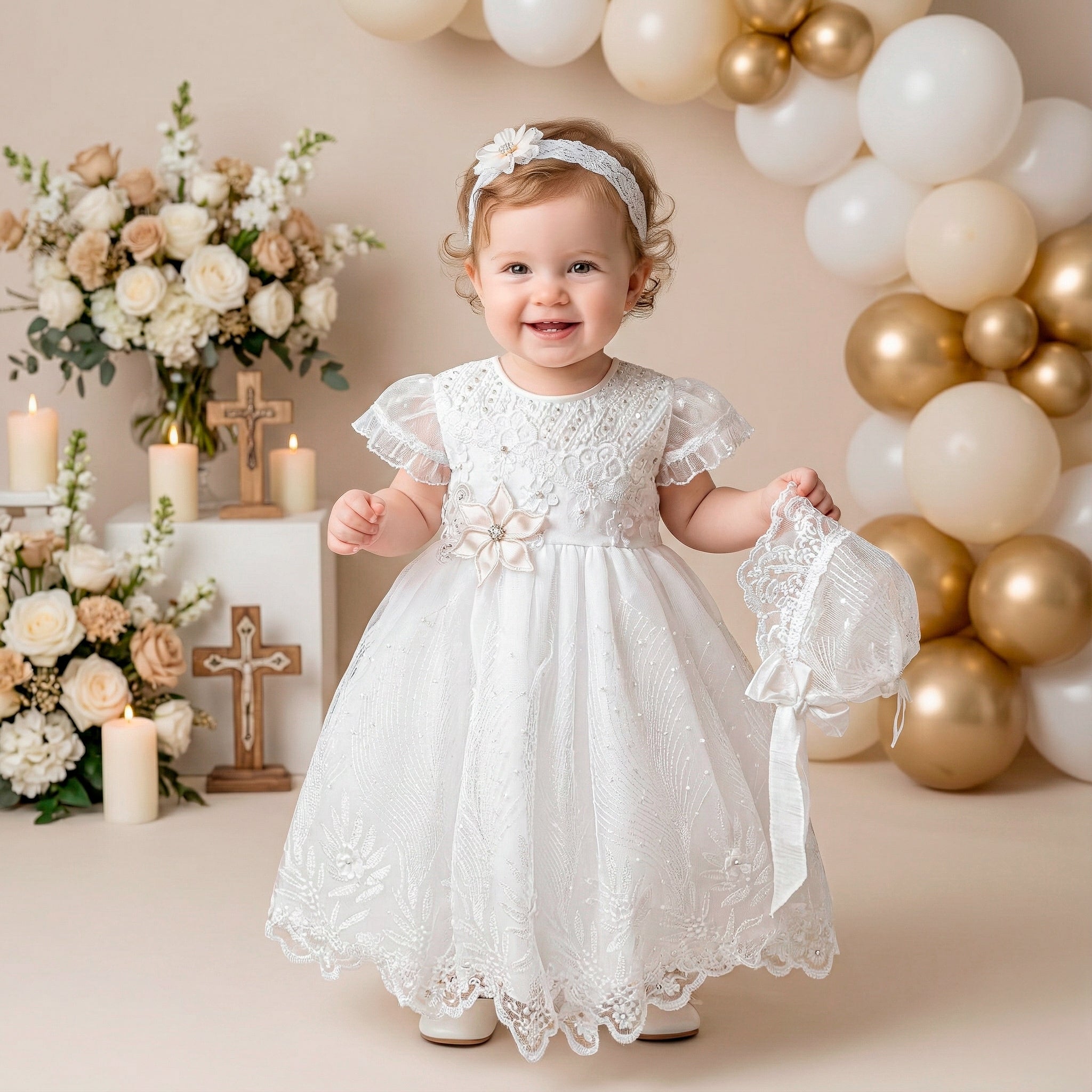 Vestido Bautizo Mini Esther