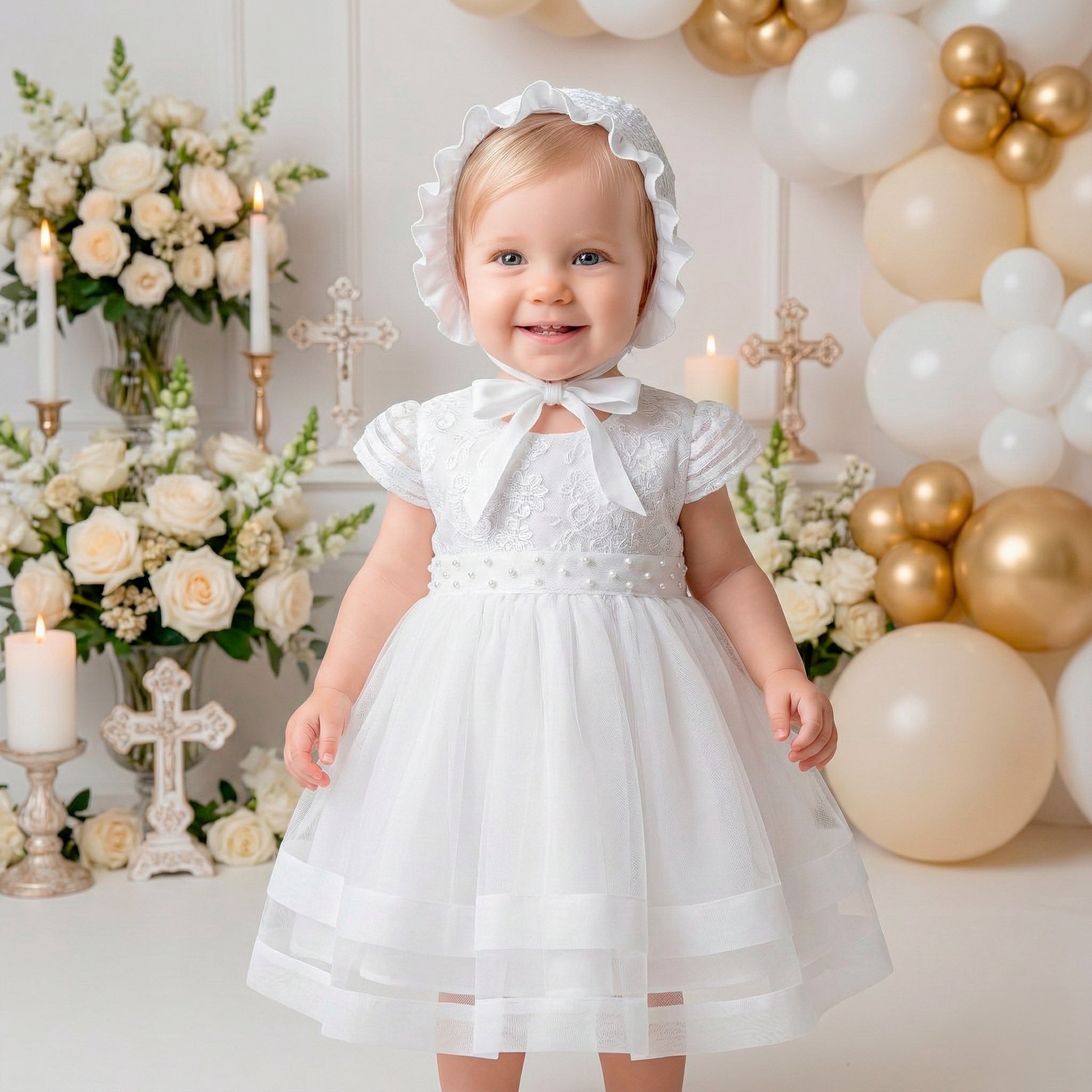 Vestido Bautizo R-236-F