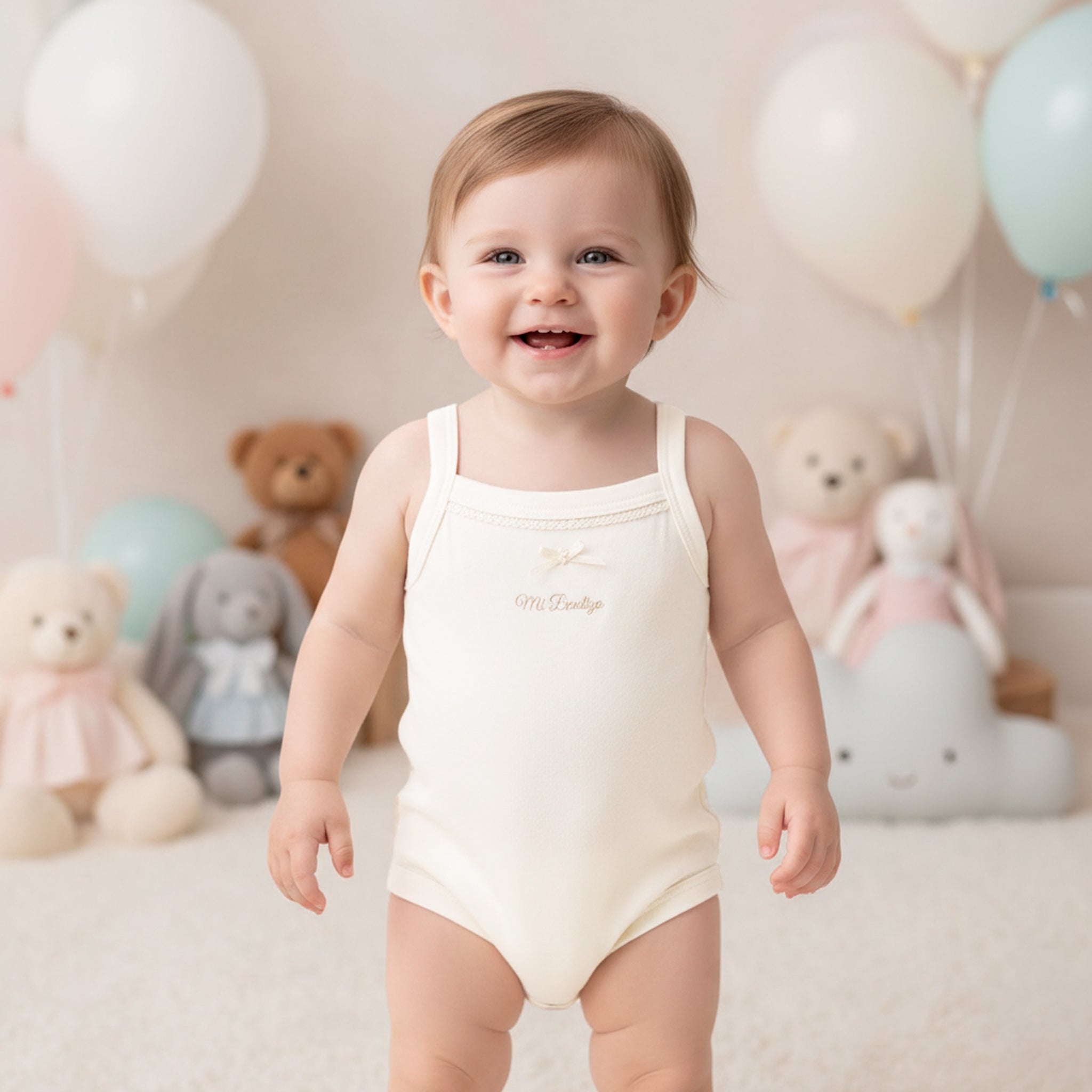 Pañalero Bautizo 0197 Sin Manga