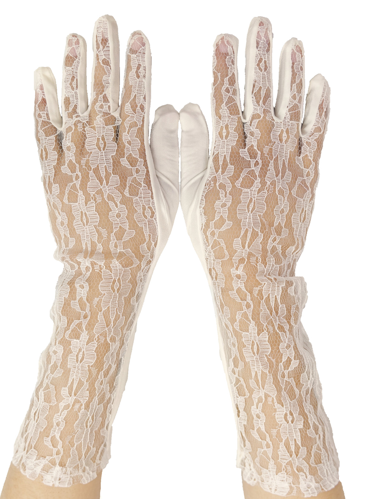 Guantes Primera Comunión Encaje 3/4