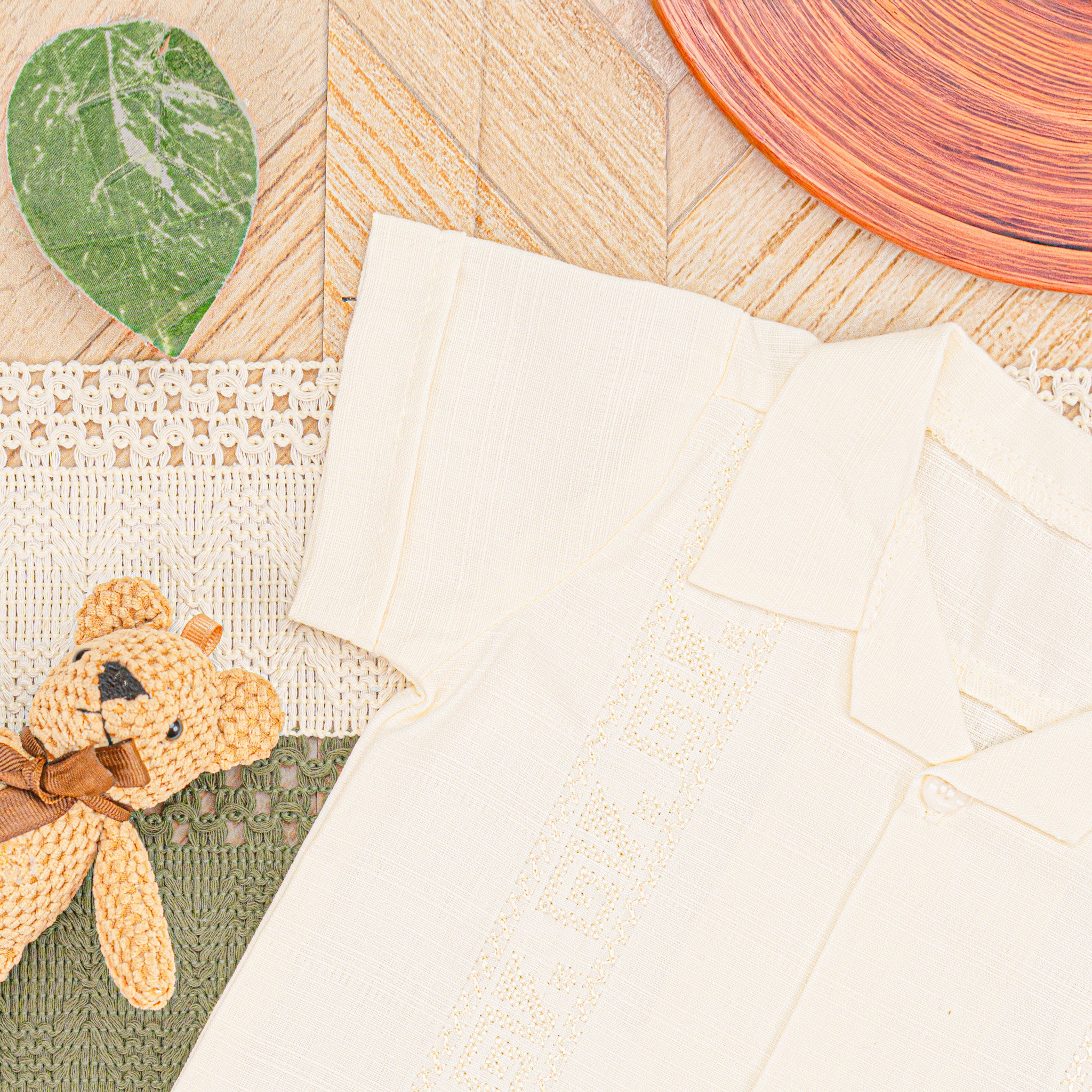 Guayabera Manga Corta M-115 Lino