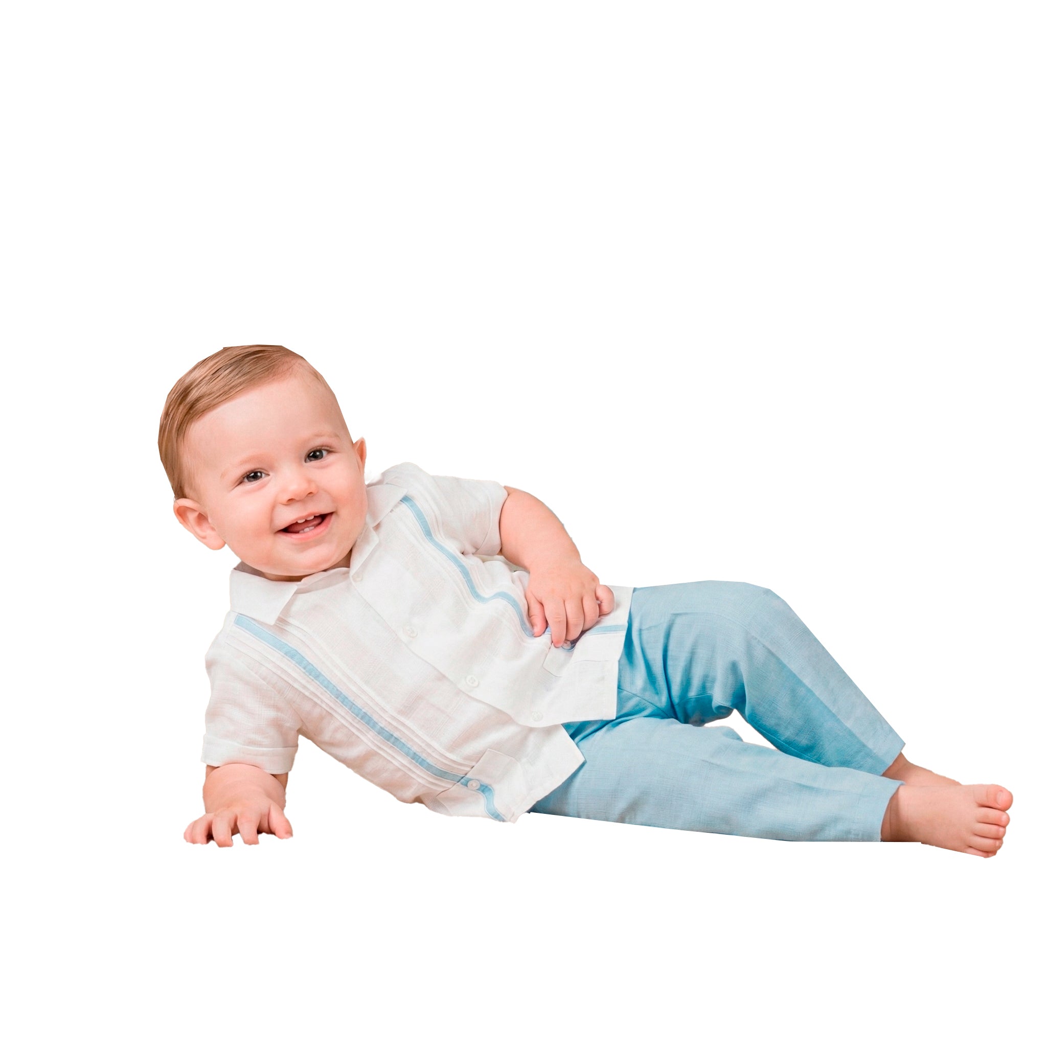 Guayabera Manga Corta M-116 Lino