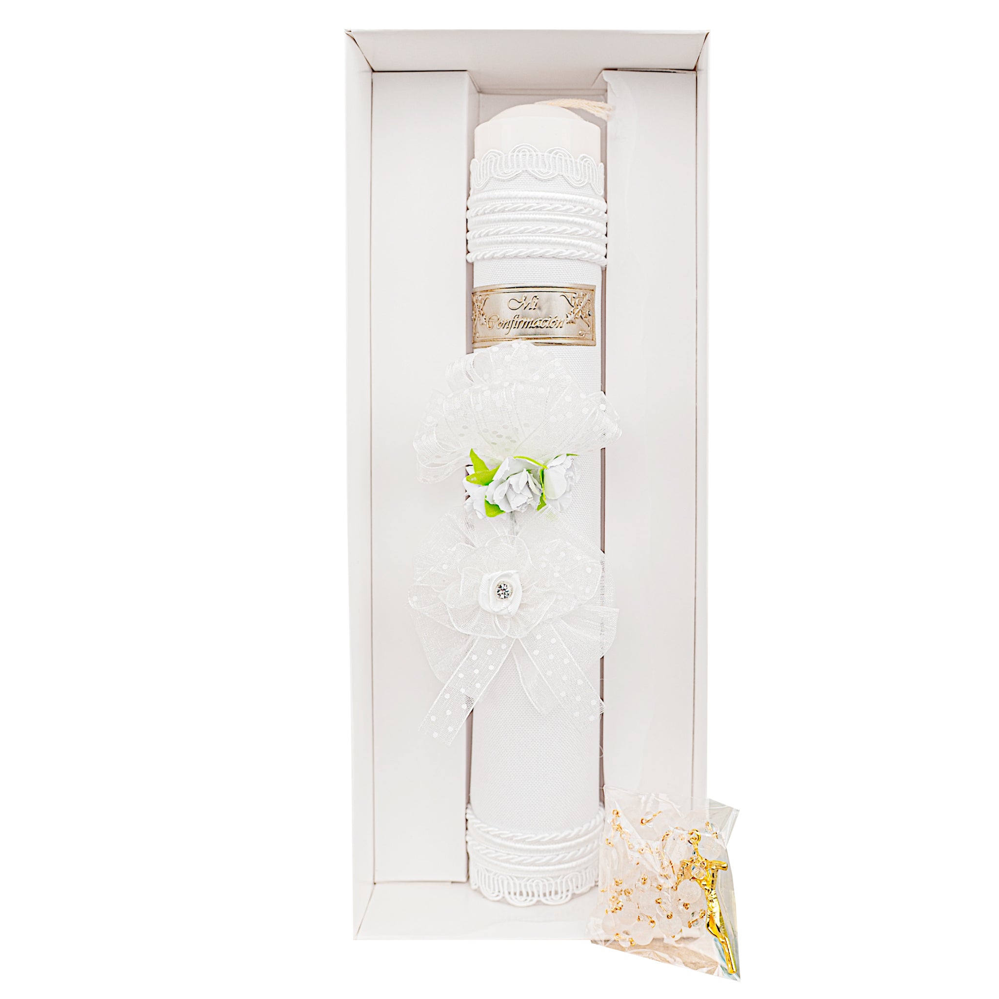 Kit de Vela Confirmación Con Rosario 410